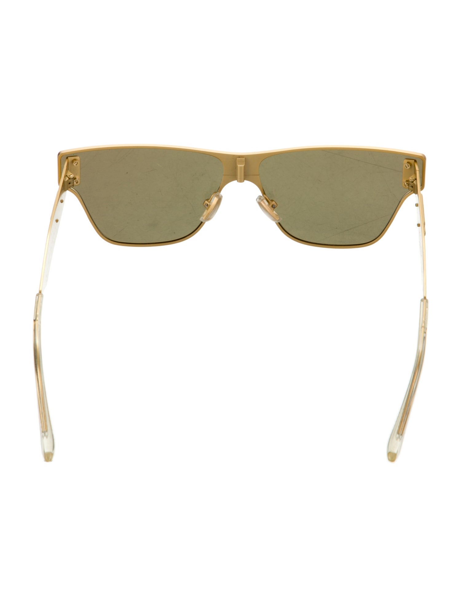 Bottega Veneta Narrow Gradient Sunglasses
