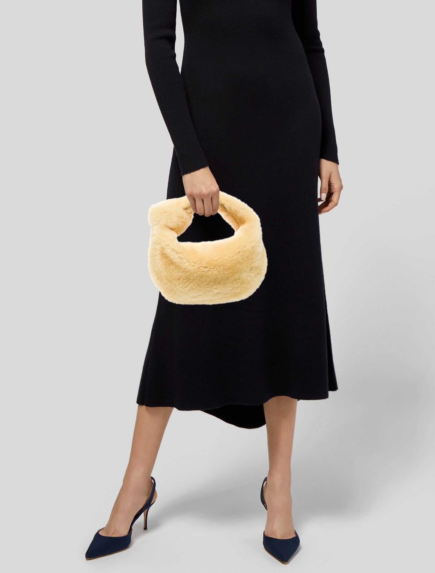 Bottega Veneta Shearling Jodie Mini