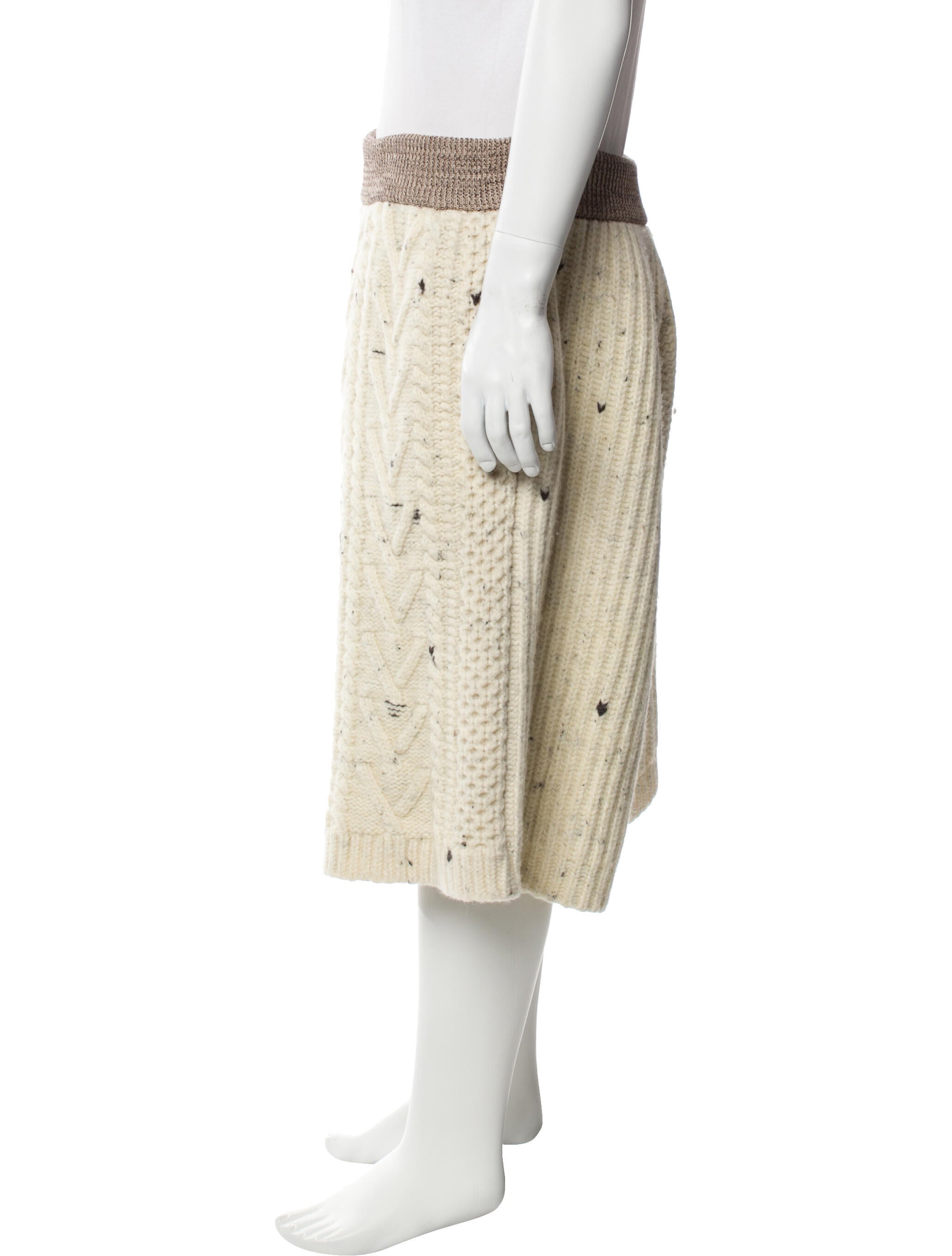 Bottega Veneta Wool Flat Front Shorts