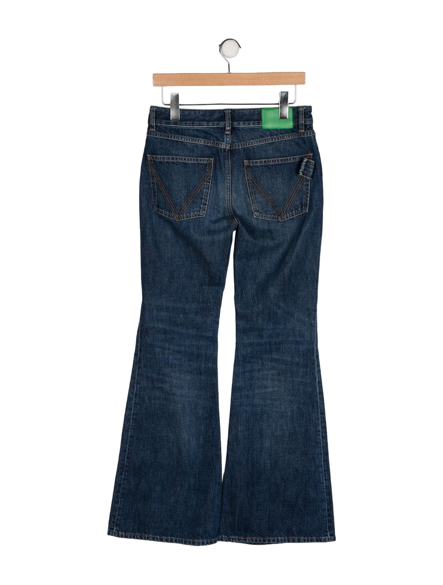 Bottega Veneta Mid-Rise Wide Leg Jeans