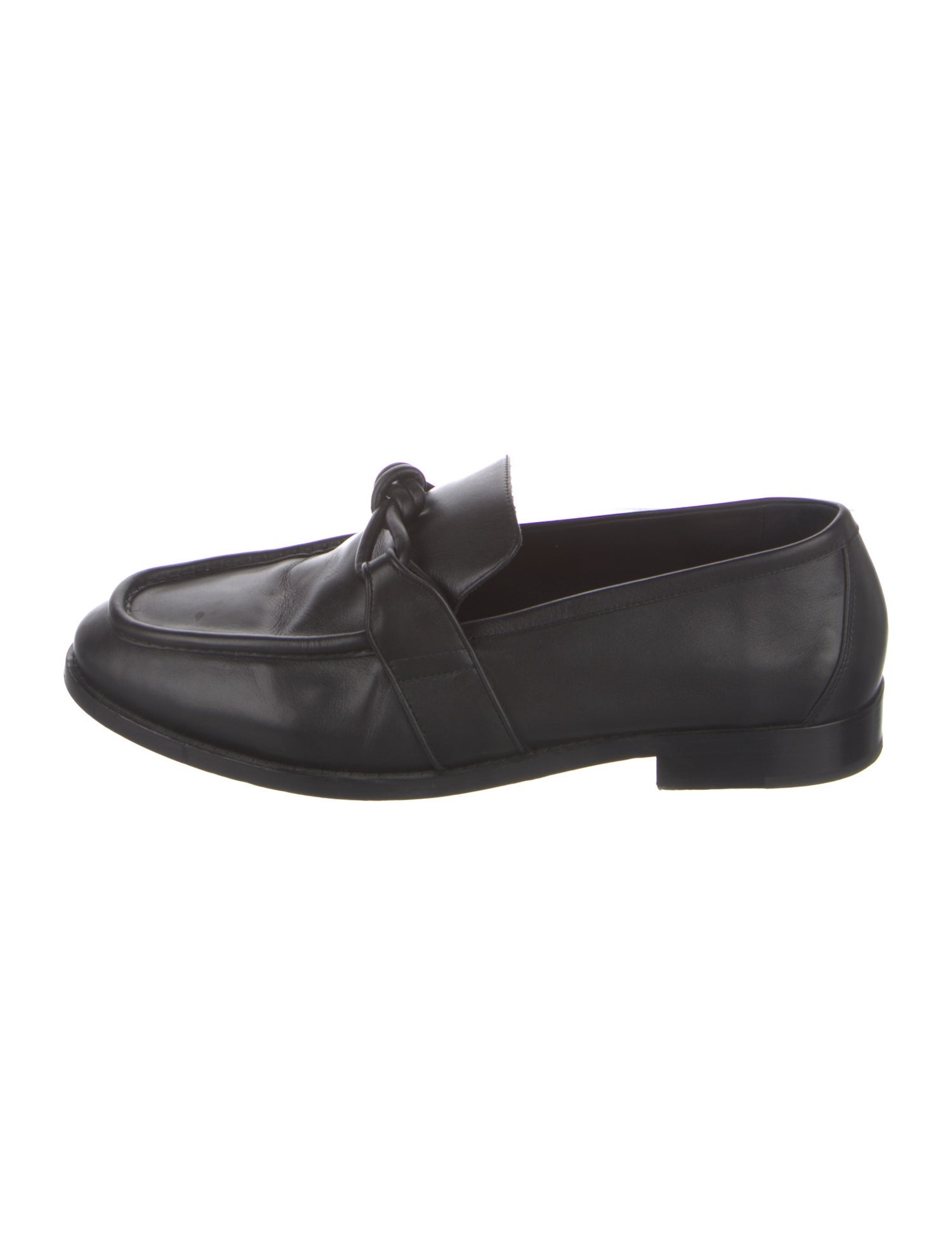 Bottega Veneta Intrecciato Weave Leather Dress Loafers