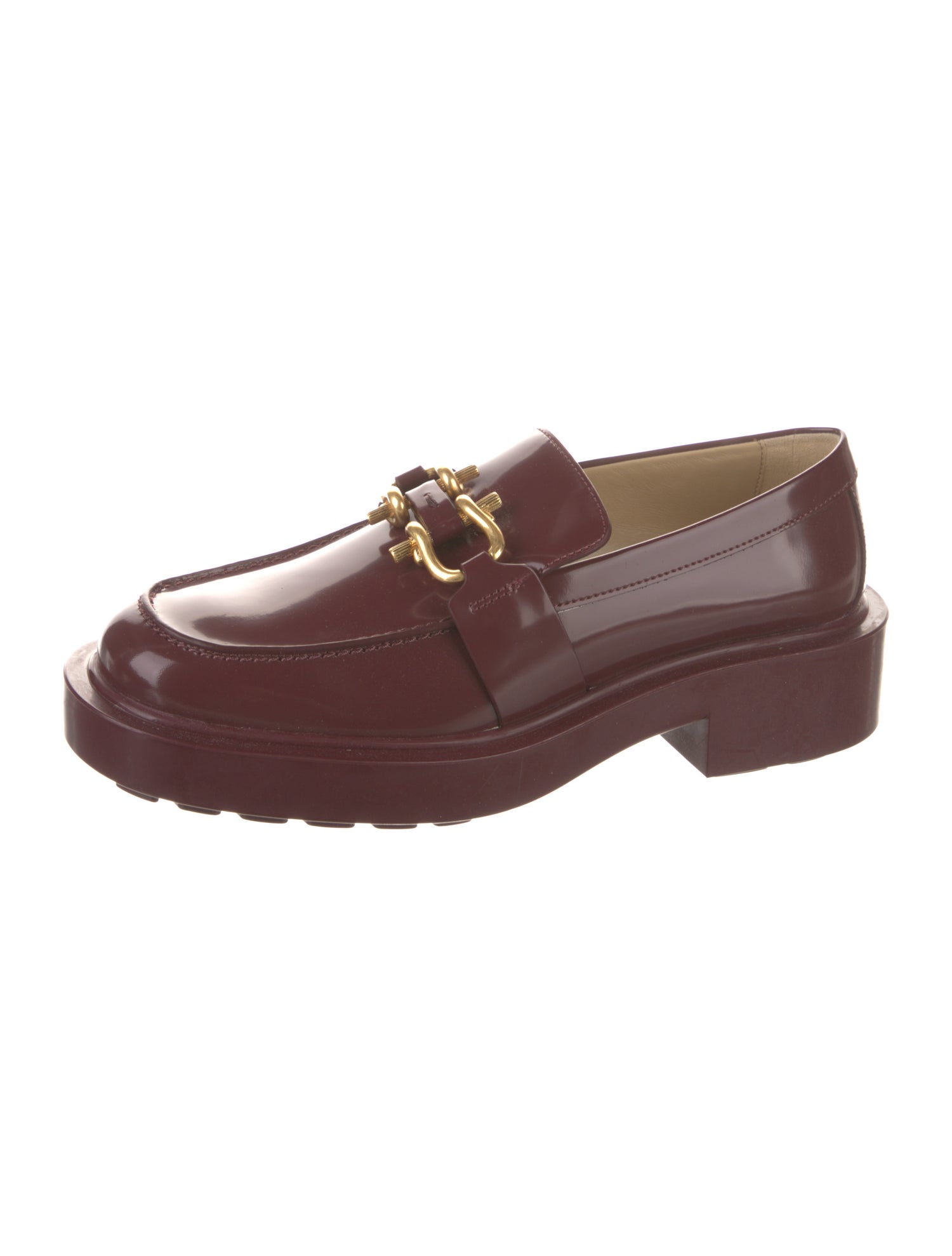 Bottega Veneta Patent Leather Loafers