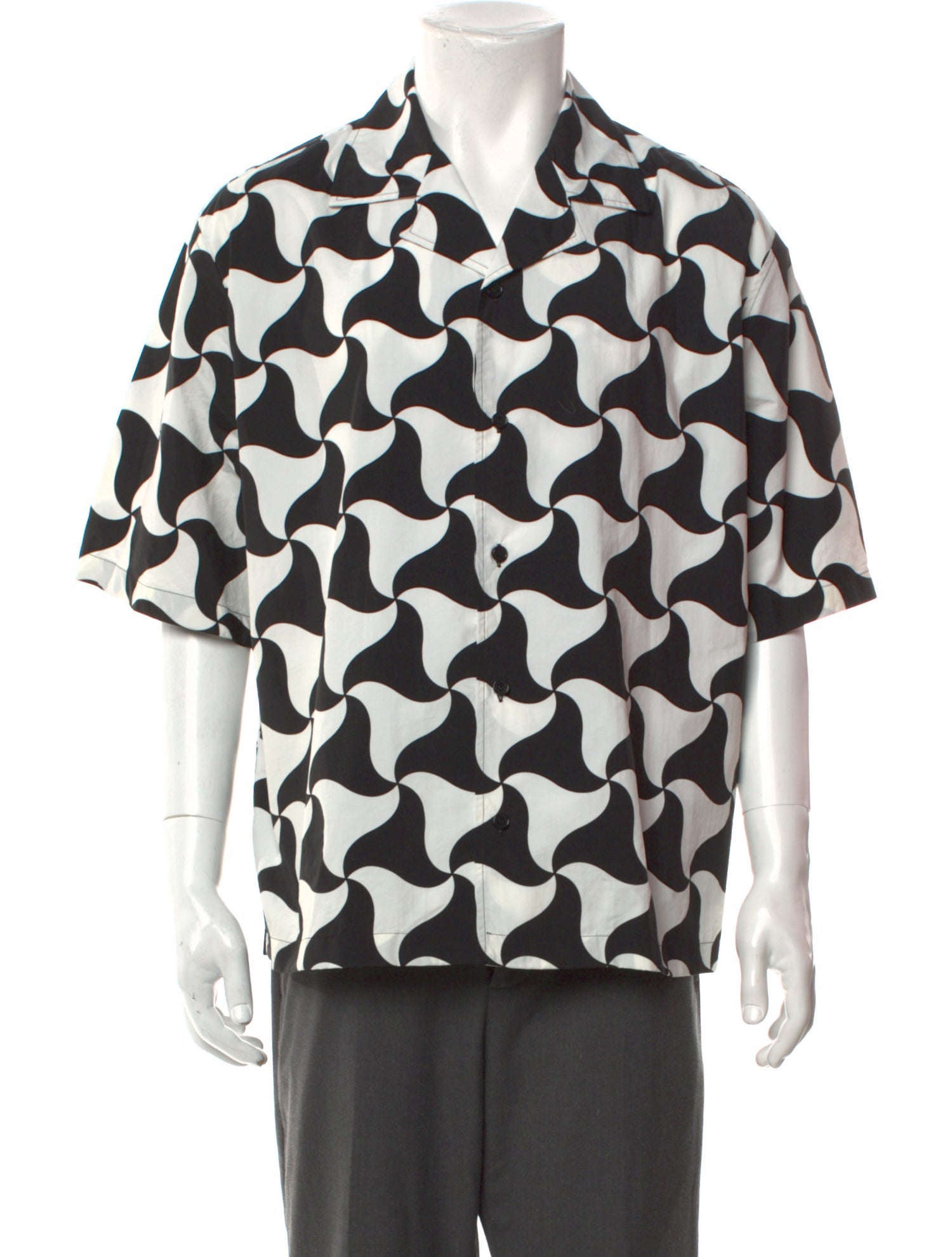 Bottega Veneta Printed Short Sleeve Shirt