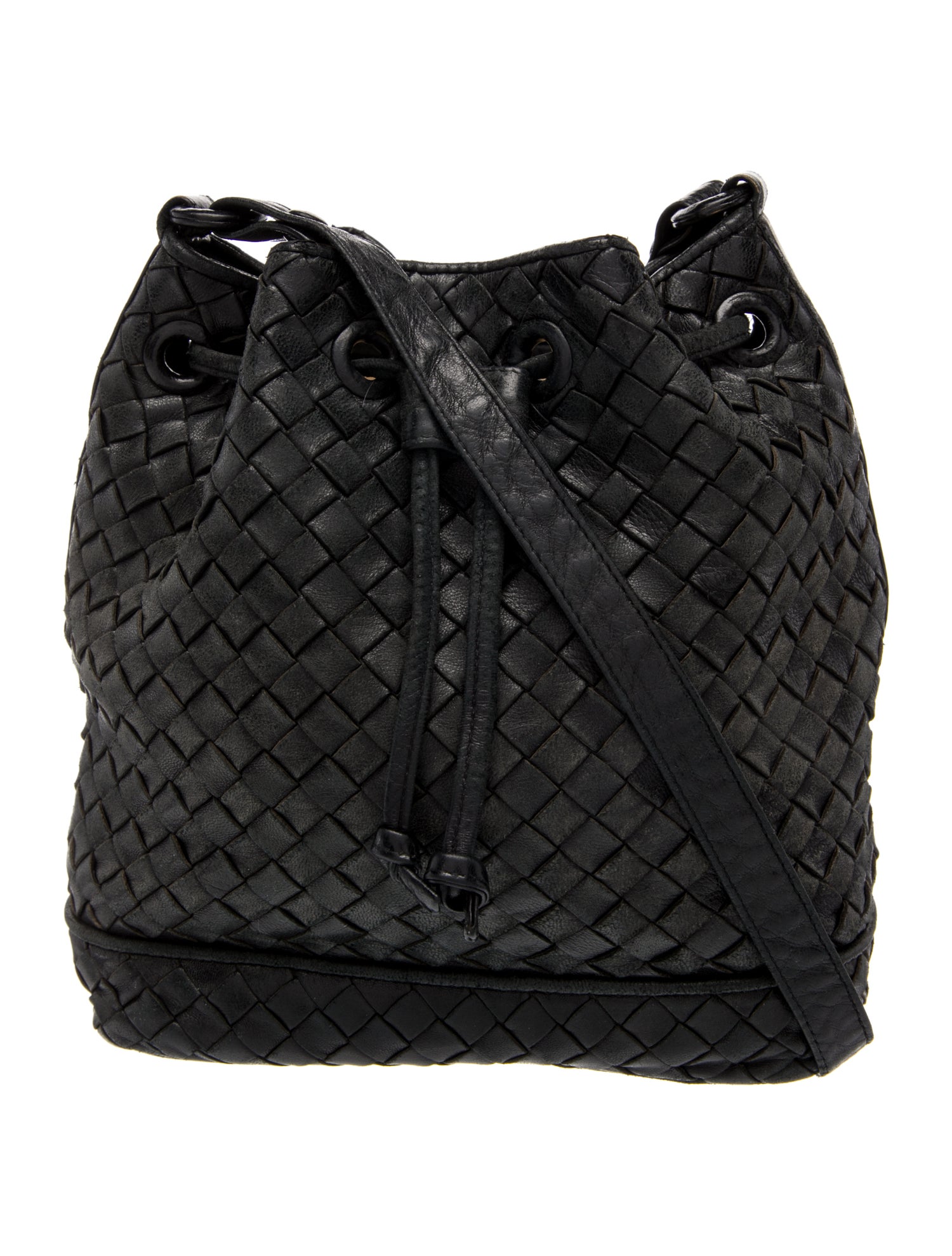 Bottega Veneta Intrecciato Bucket Bag Vintage