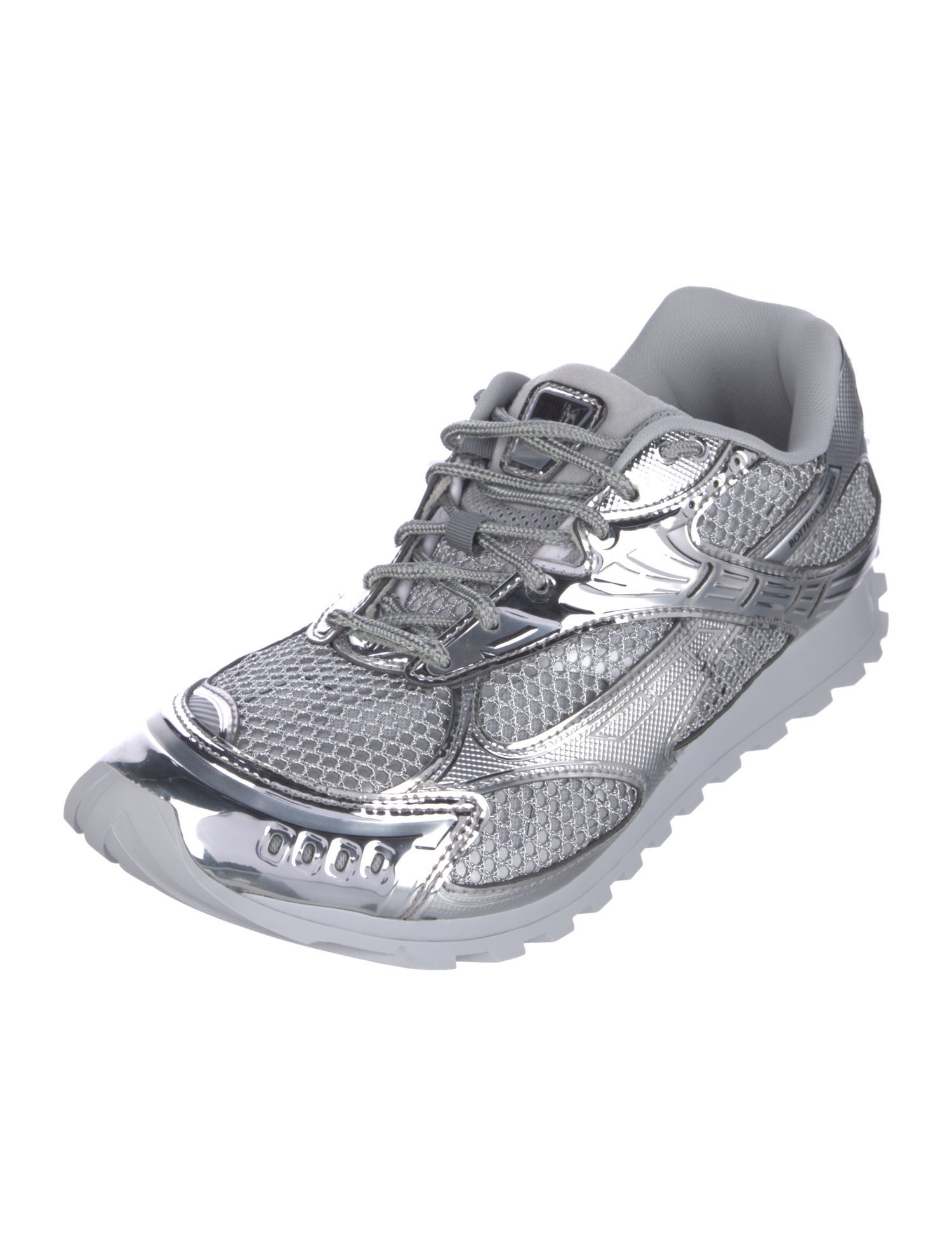 Bottega Veneta Leather Athletic Sneakers