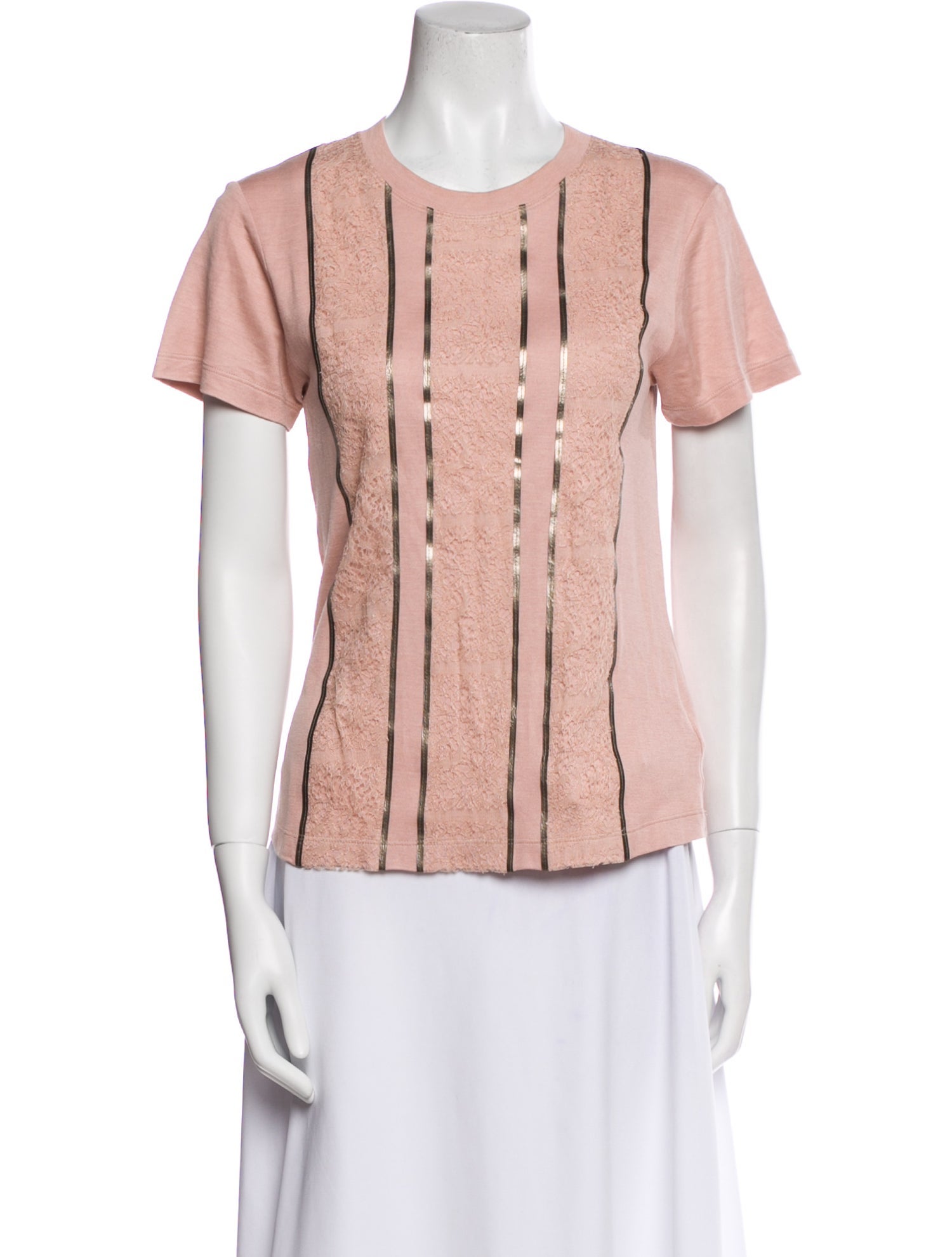 Bottega Veneta Silk Printed Button-Up Top