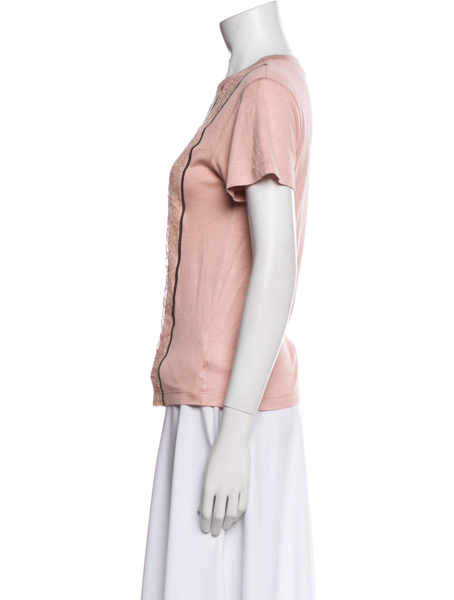 Bottega Veneta Silk Printed Button-Up Top