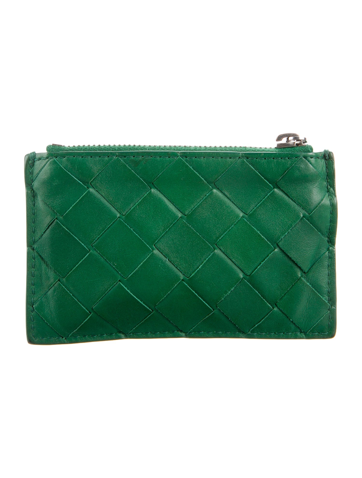 Bottega Veneta Leather Wallet Keychain