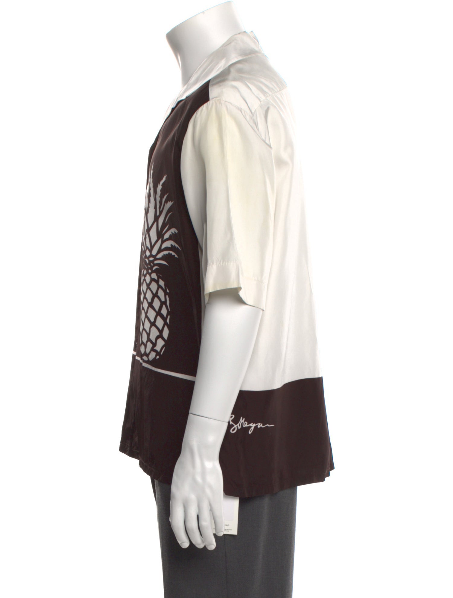 Bottega Veneta Printed Short Sleeve Shirt