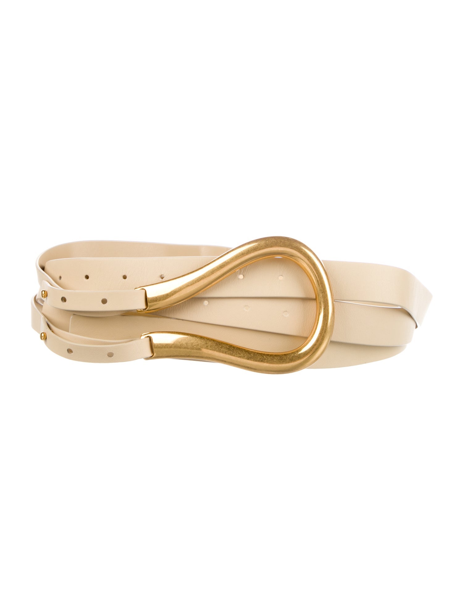 Bottega Veneta Skinny Leather Waist Belt