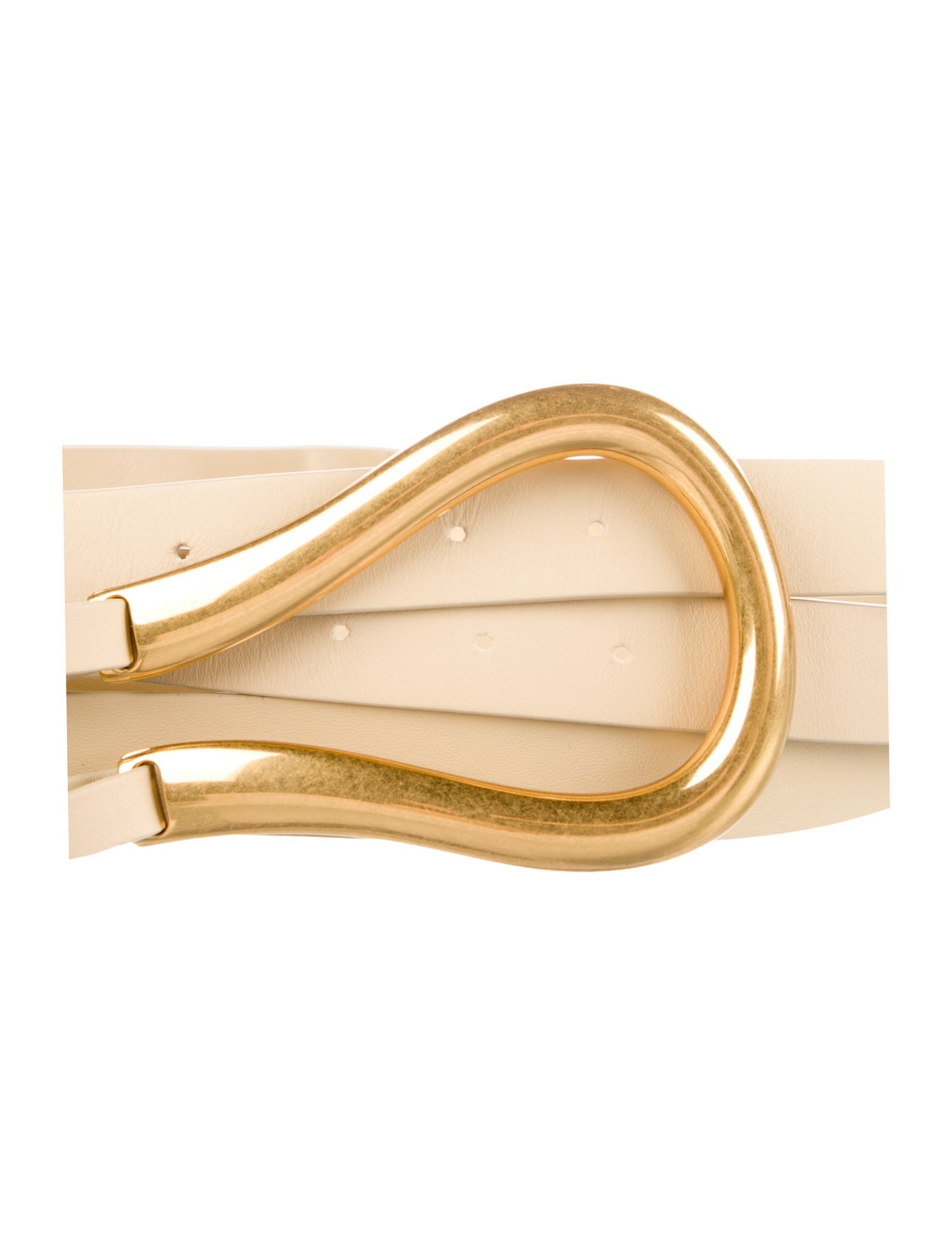 Bottega Veneta Skinny Leather Waist Belt