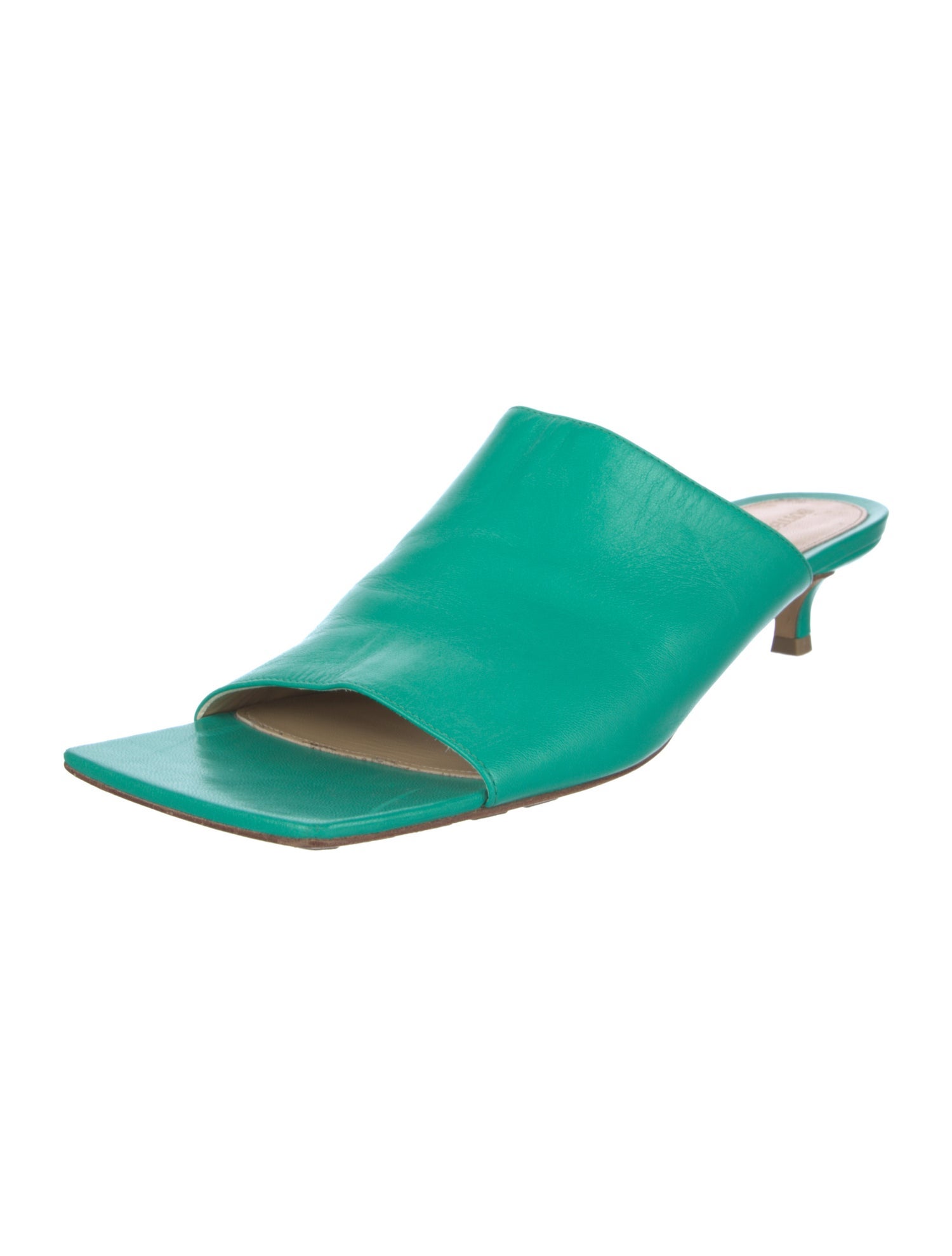 Bottega Veneta Leather Slides