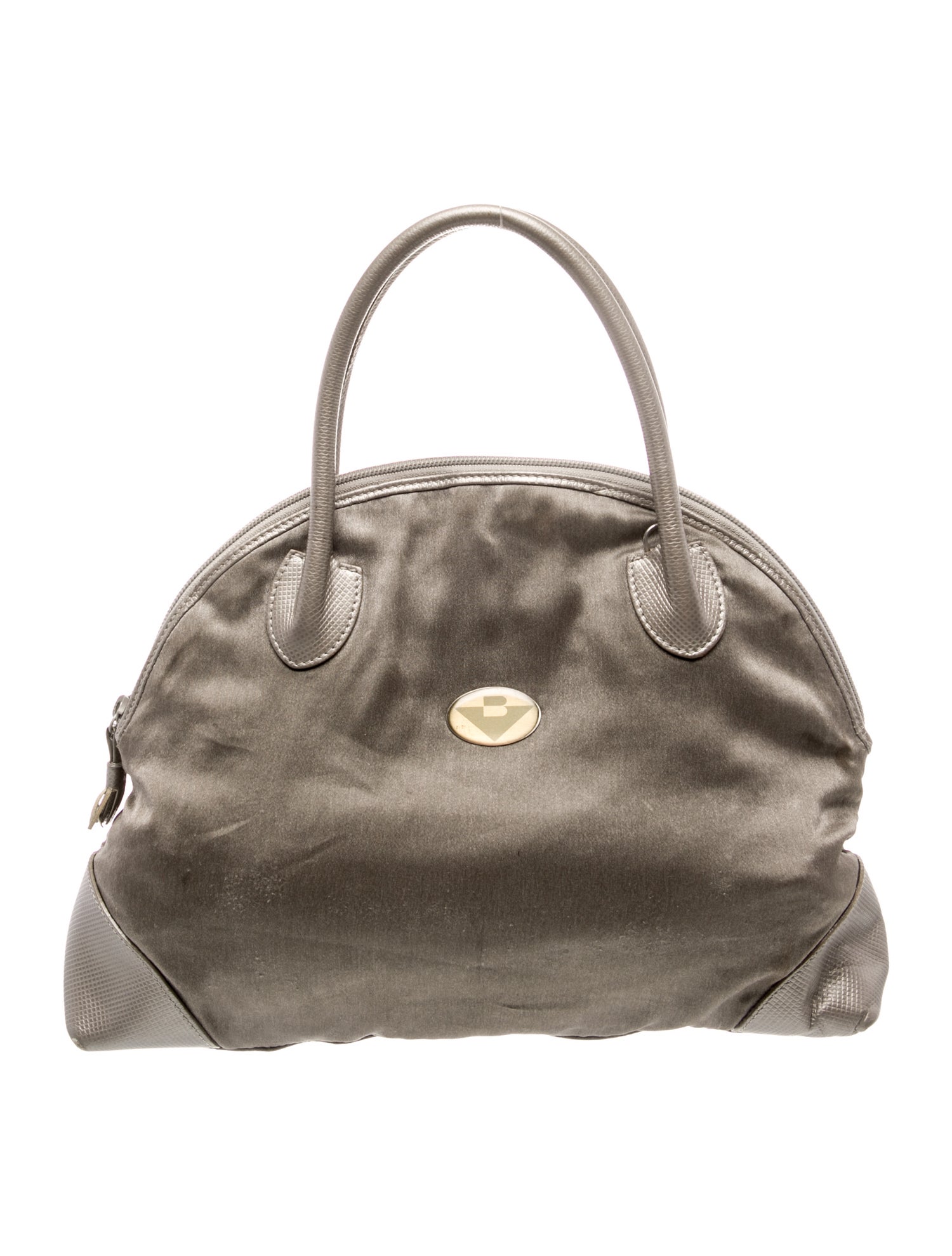 Bottega Veneta Satin Top Handle Bag Vintage