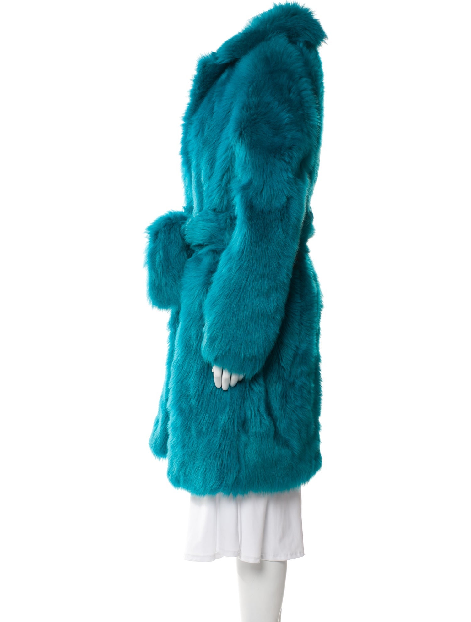 Bottega Veneta Shearling Fur Coat