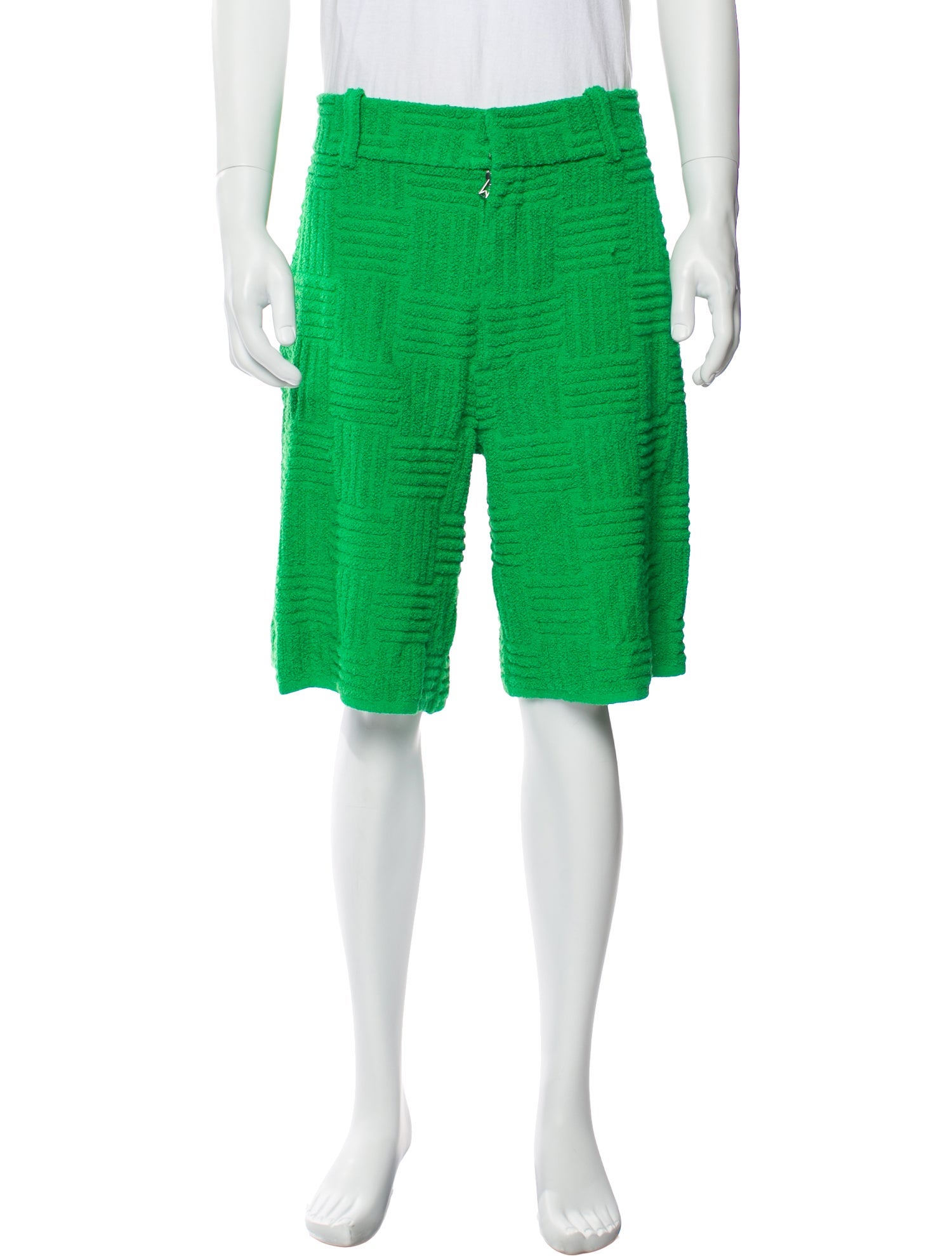 Bottega Veneta Flat Front Shorts