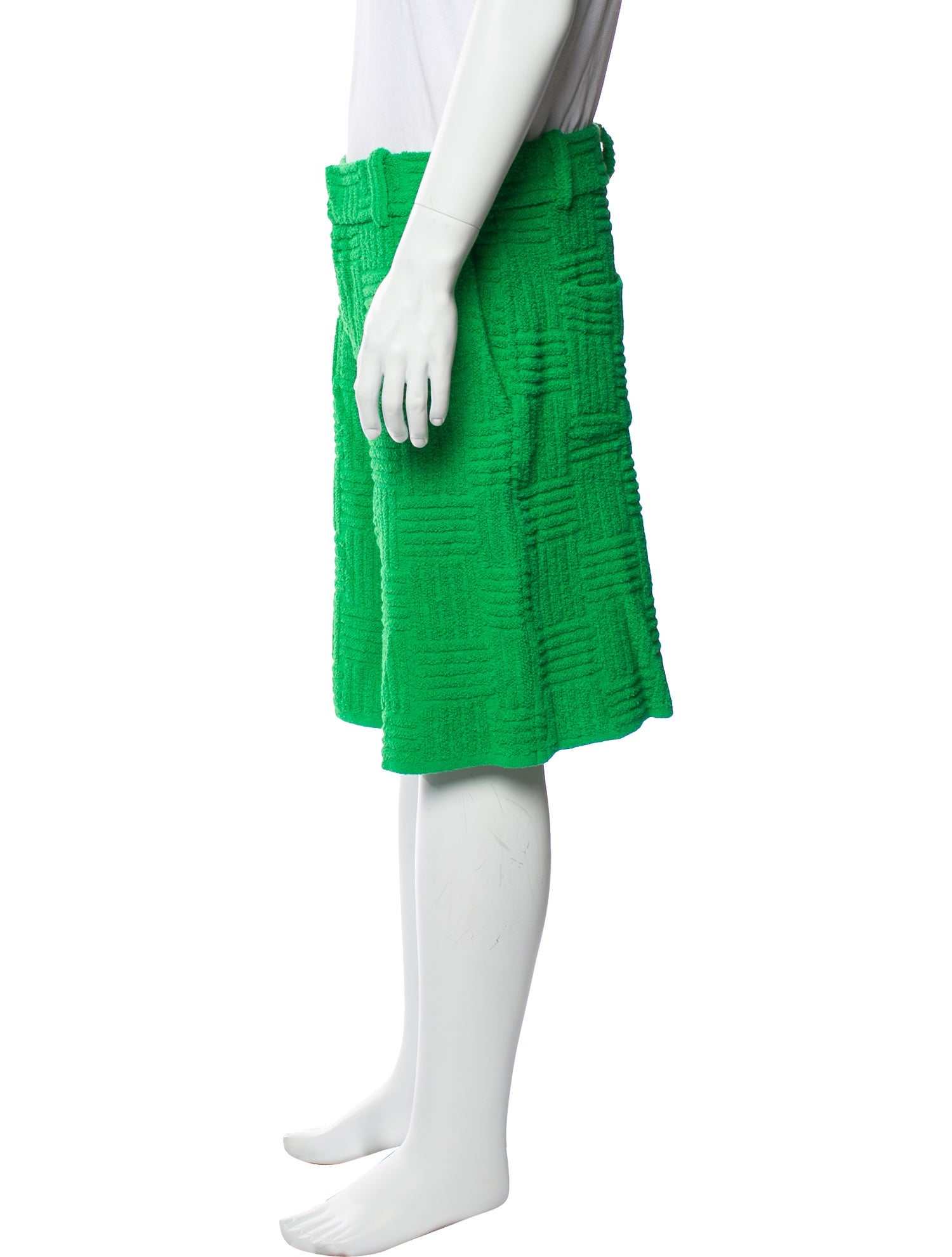 Bottega Veneta Flat Front Shorts