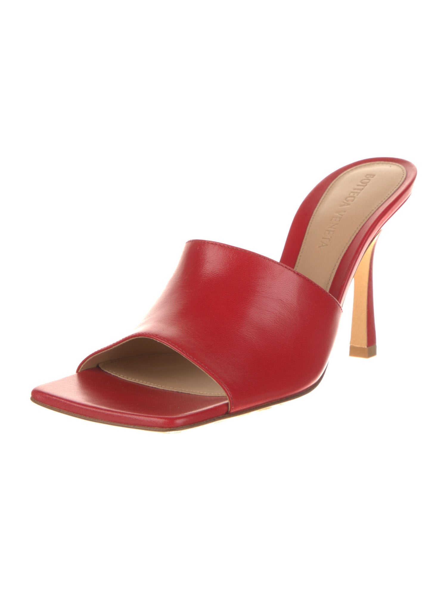 Bottega Veneta Leather Slides