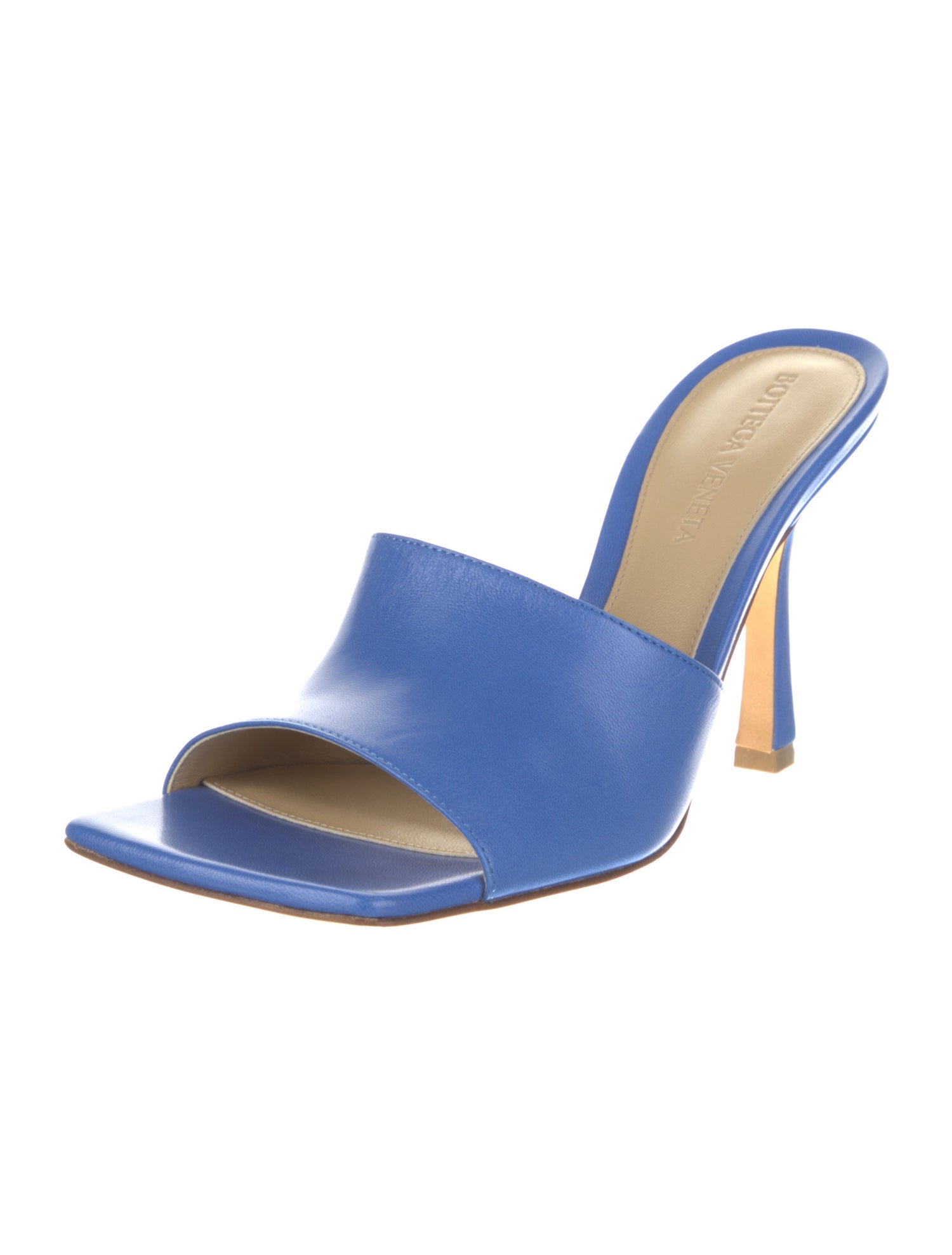 Bottega Veneta Leather Slides