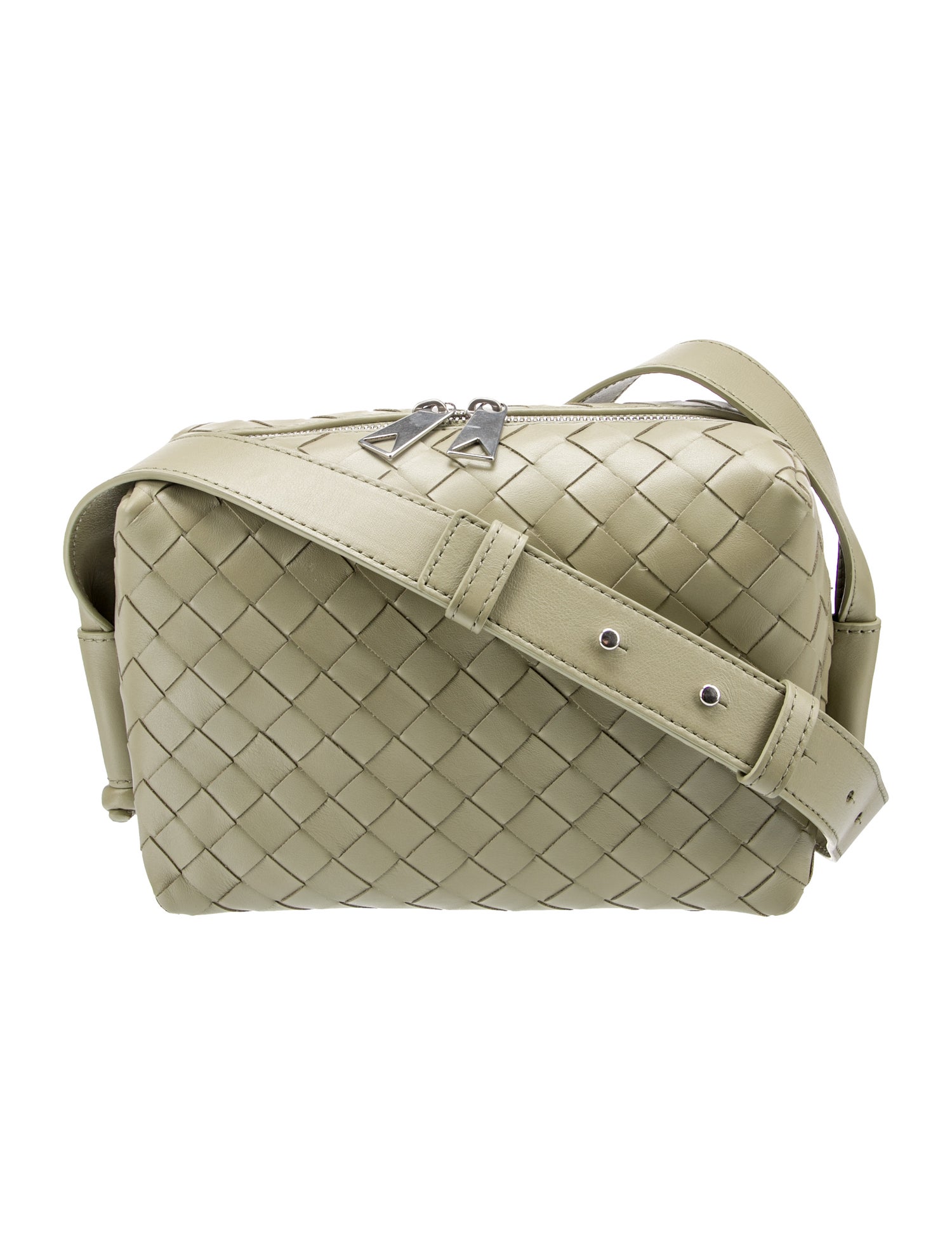 Bottega Veneta Intrecciato Messenger Bag Medium
