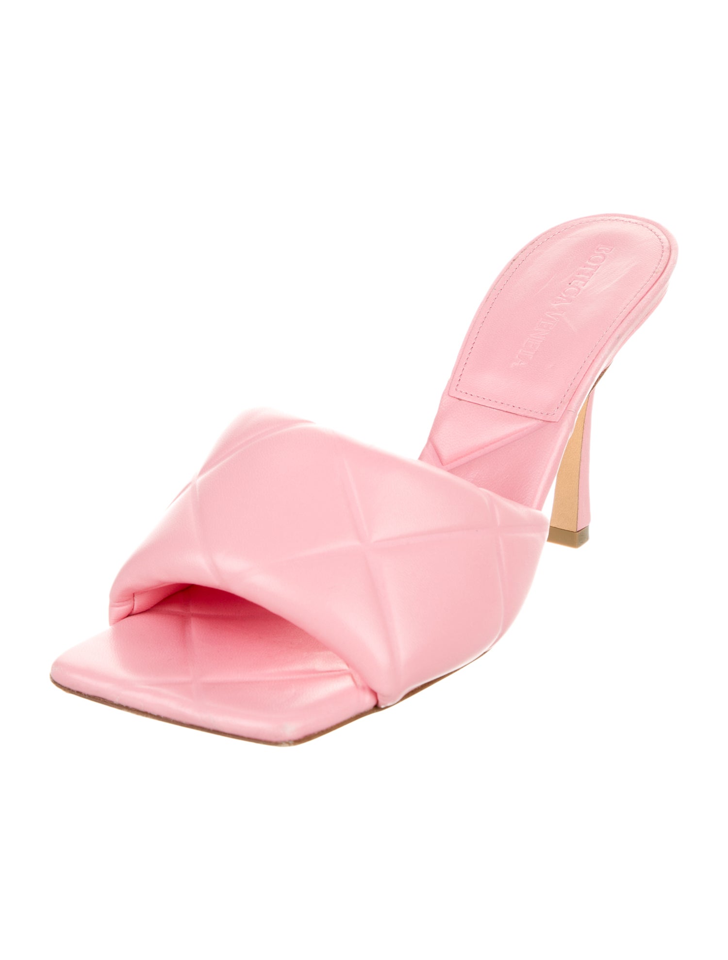 Bottega Veneta Leather Slides