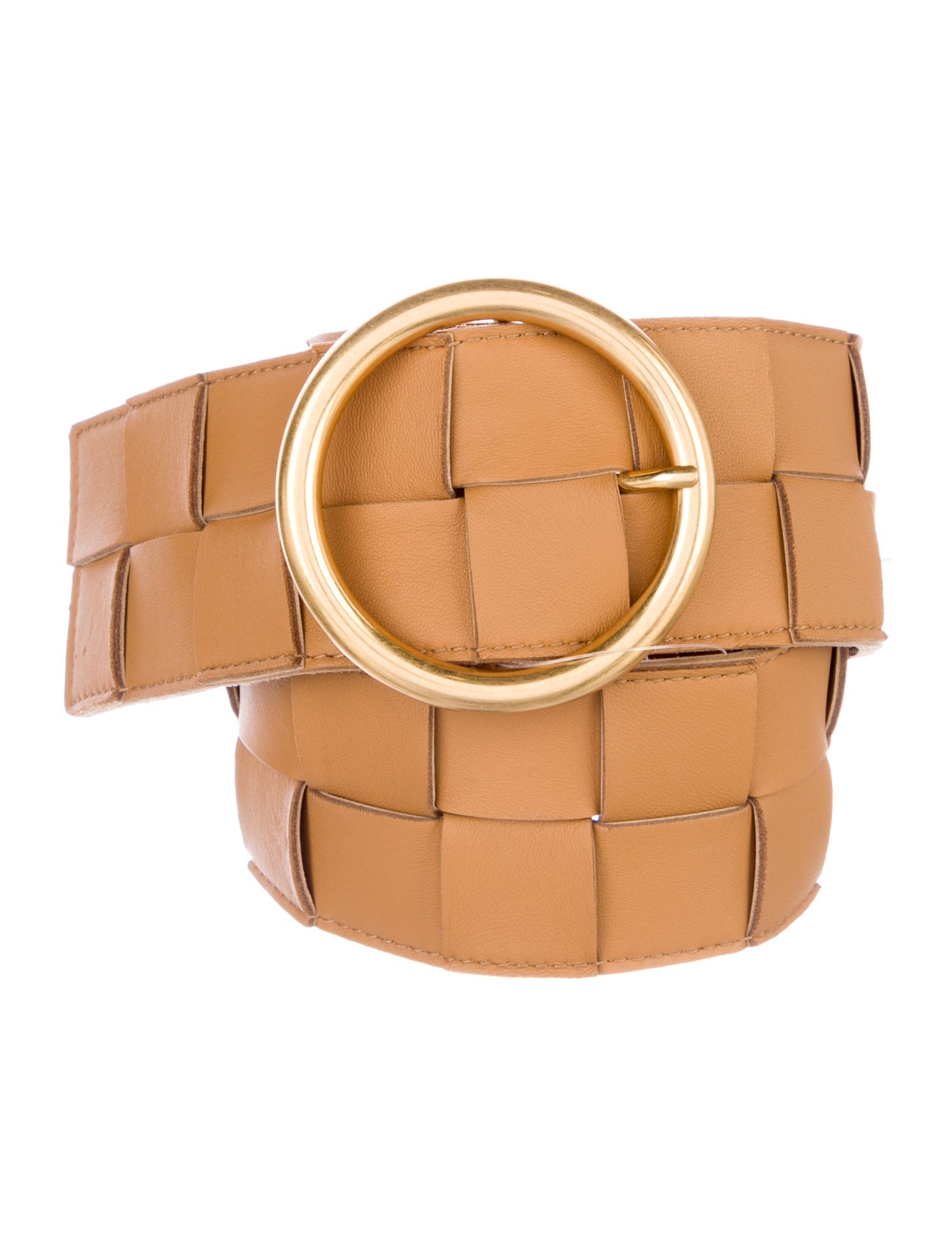 Bottega Veneta Wide Leather Belt