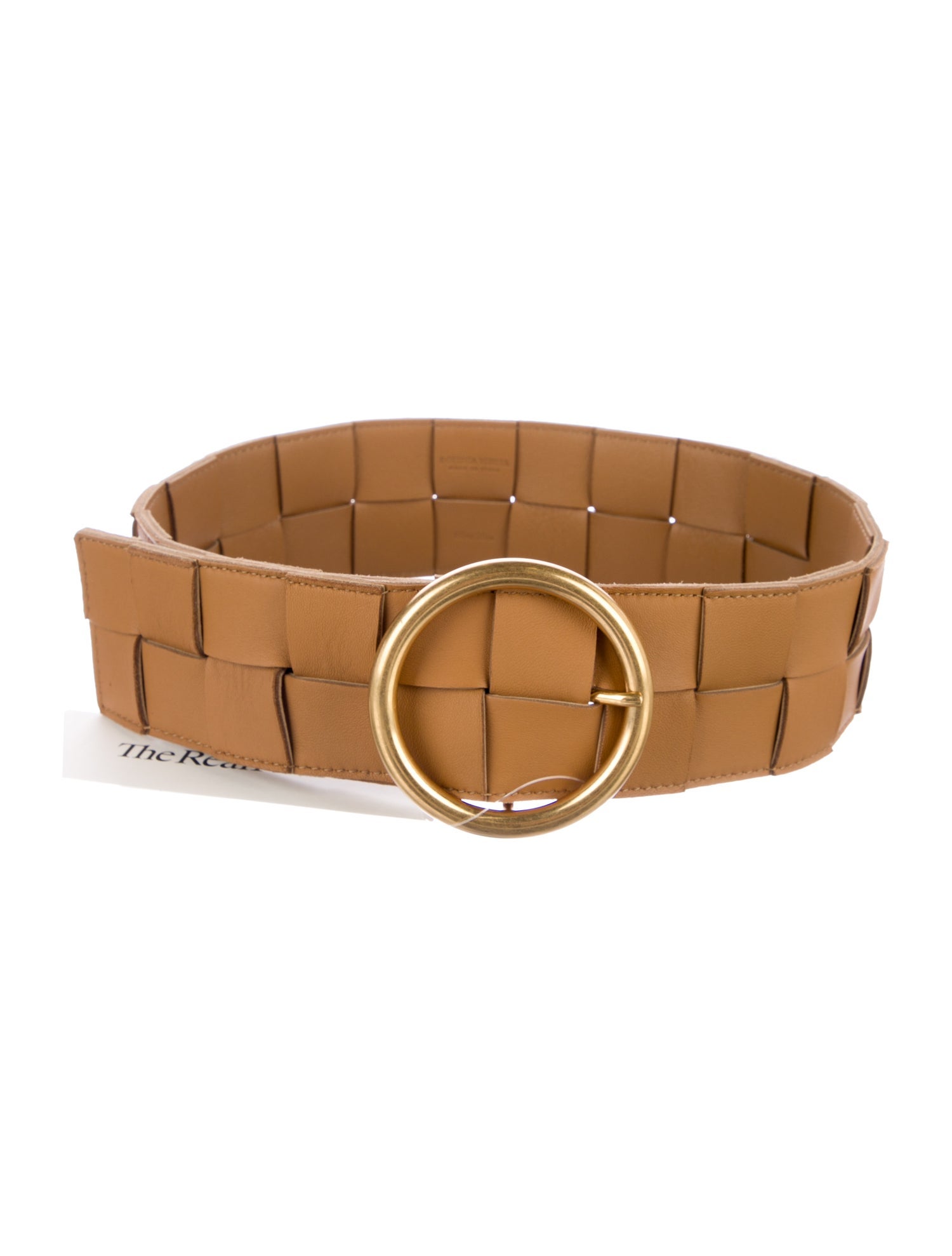 Bottega Veneta Wide Leather Belt