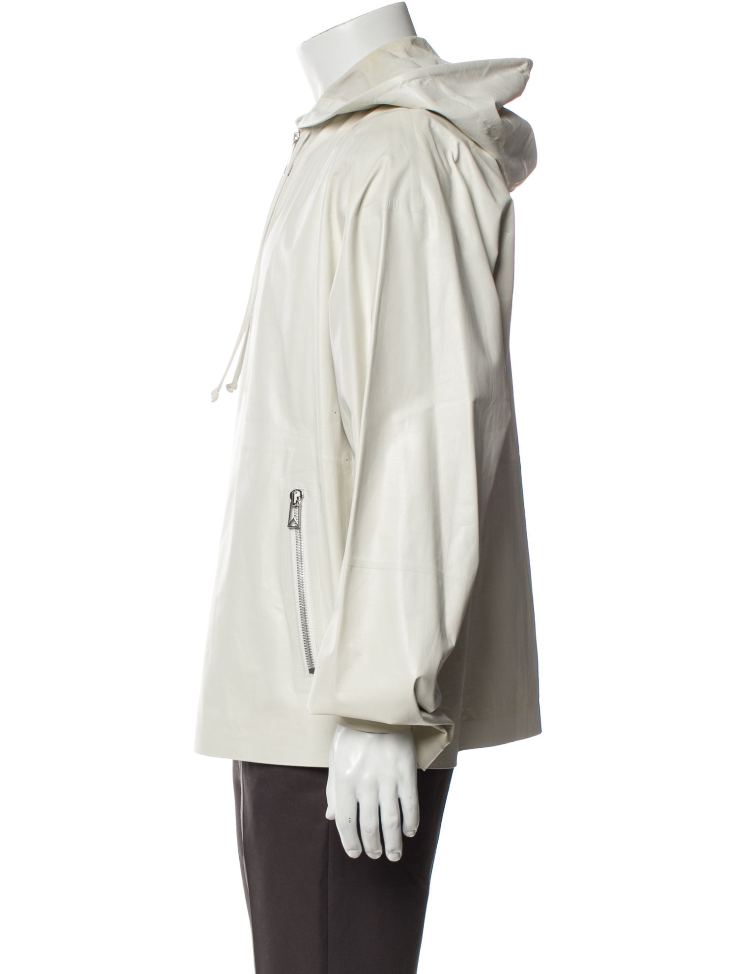 Bottega Veneta Leather Windbreaker