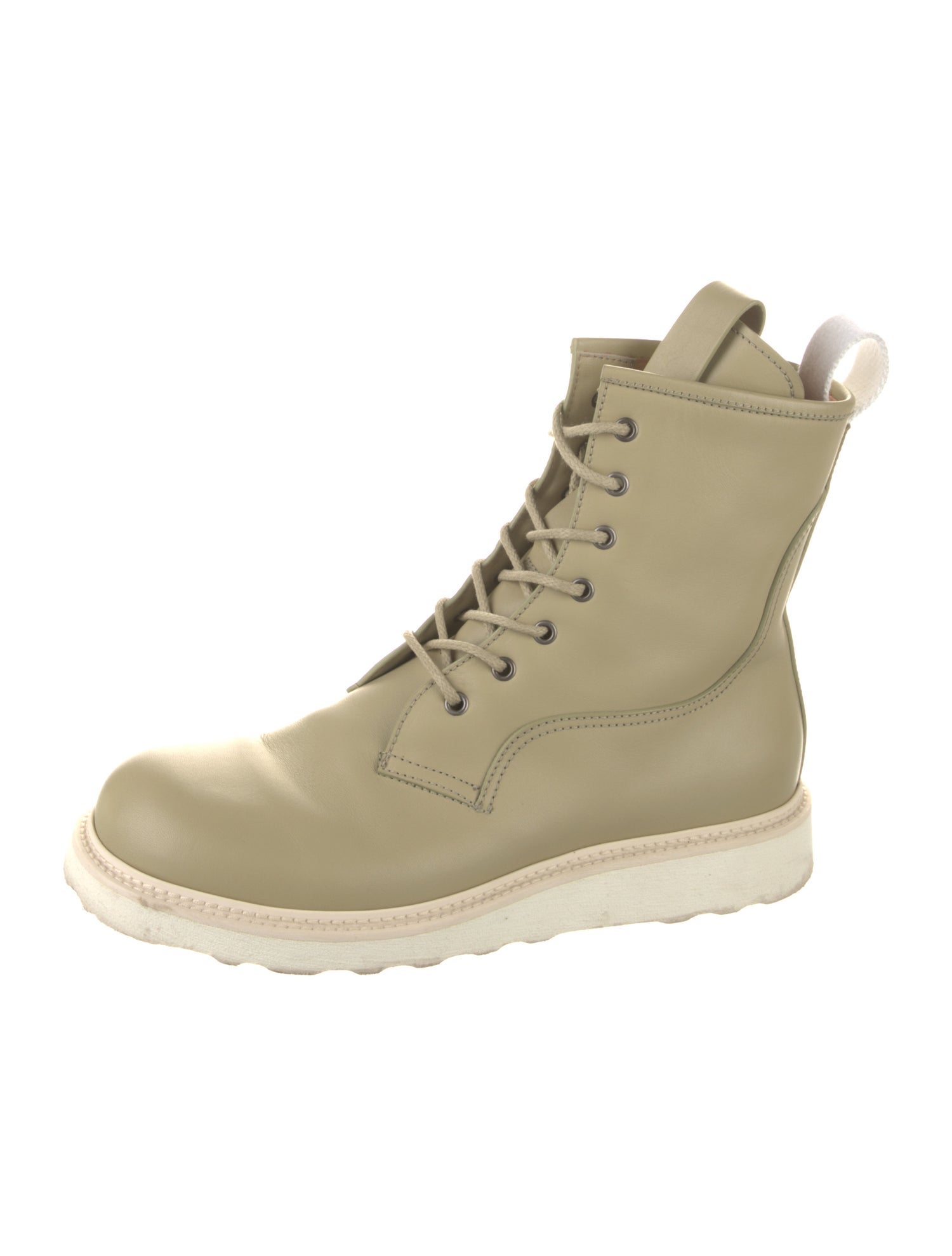 Bottega Veneta Leather Lace-Up Boots