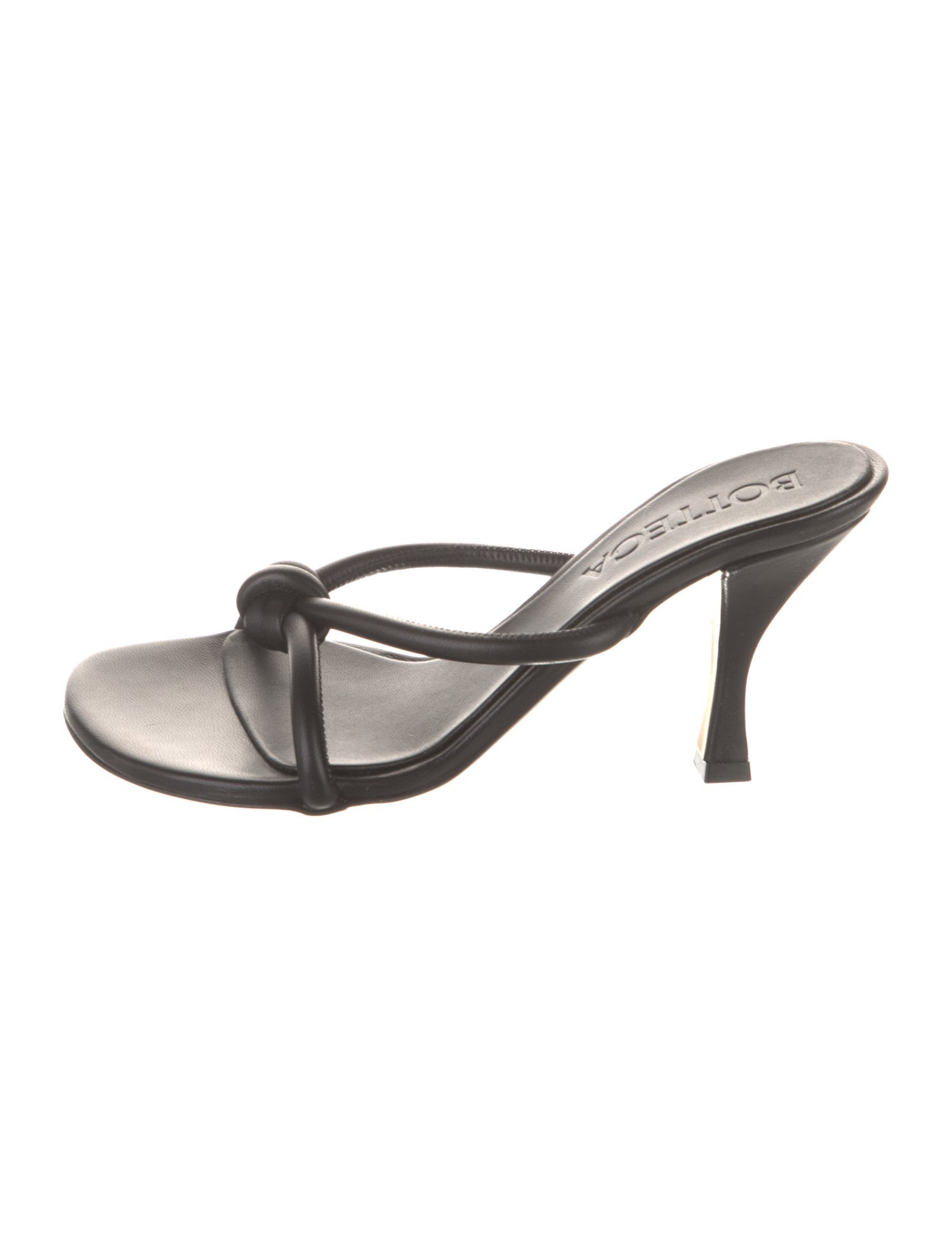 Bottega Veneta Leather Slides