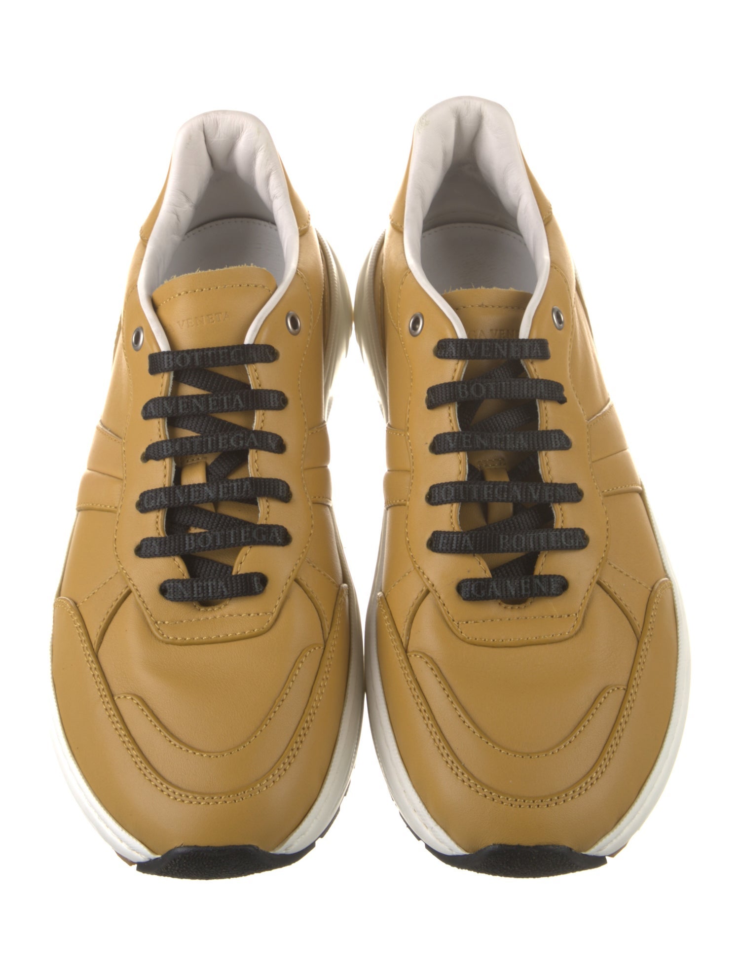 Bottega Veneta Leather Athletic Sneakers