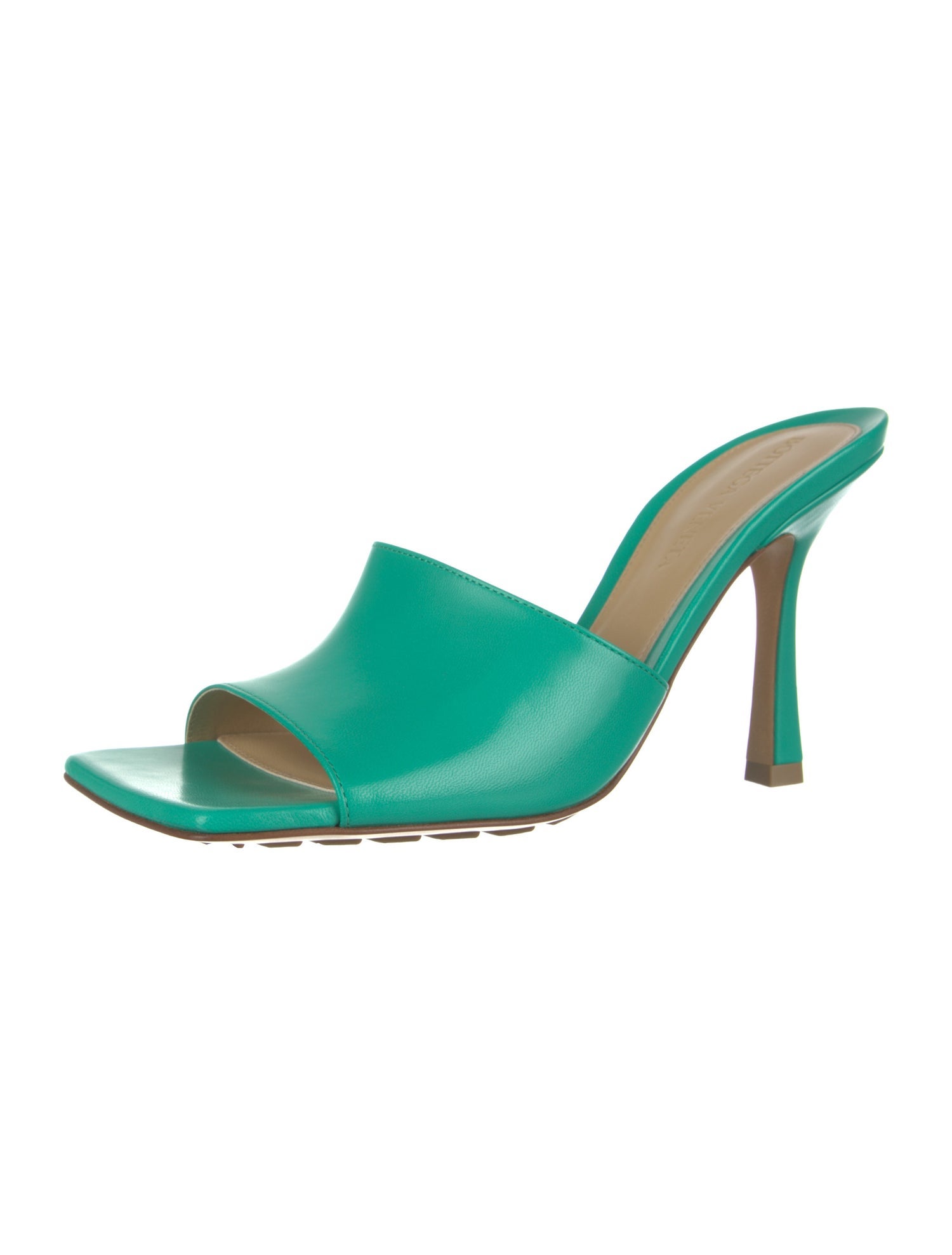 Bottega Veneta Leather Slides