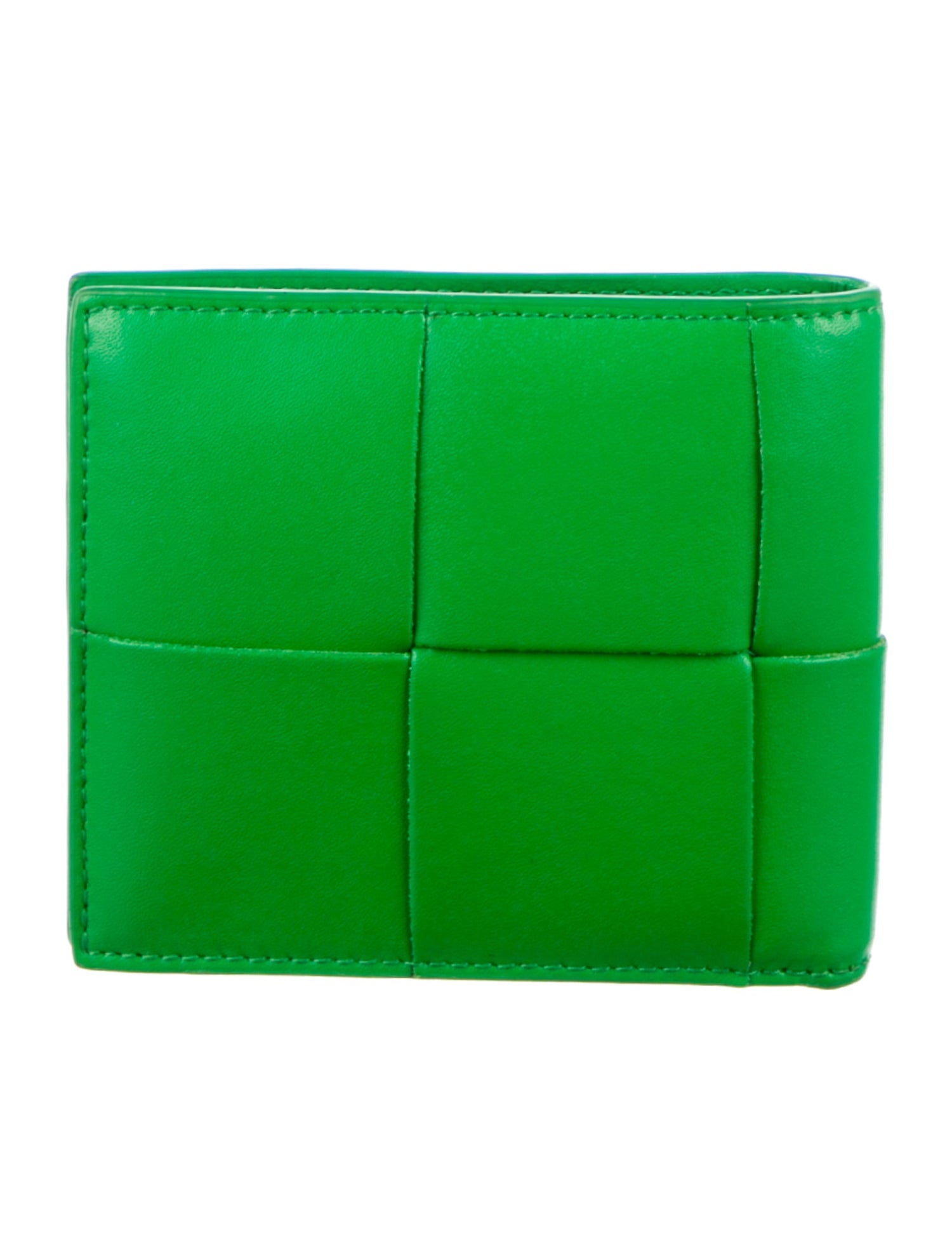 Bottega Veneta Cassette Intrecciato Weave Bifold Wallet
