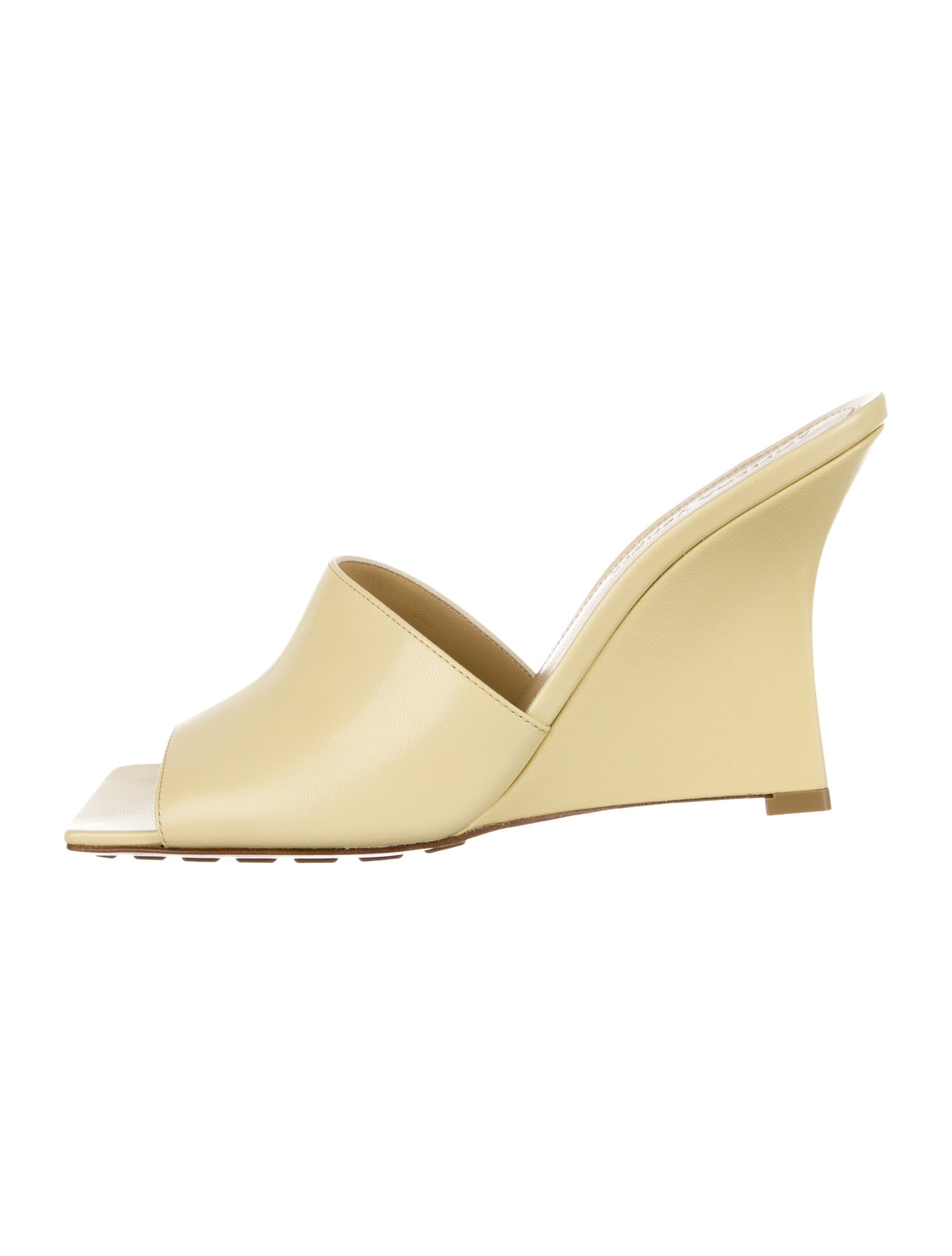 Bottega Veneta Leather Slides