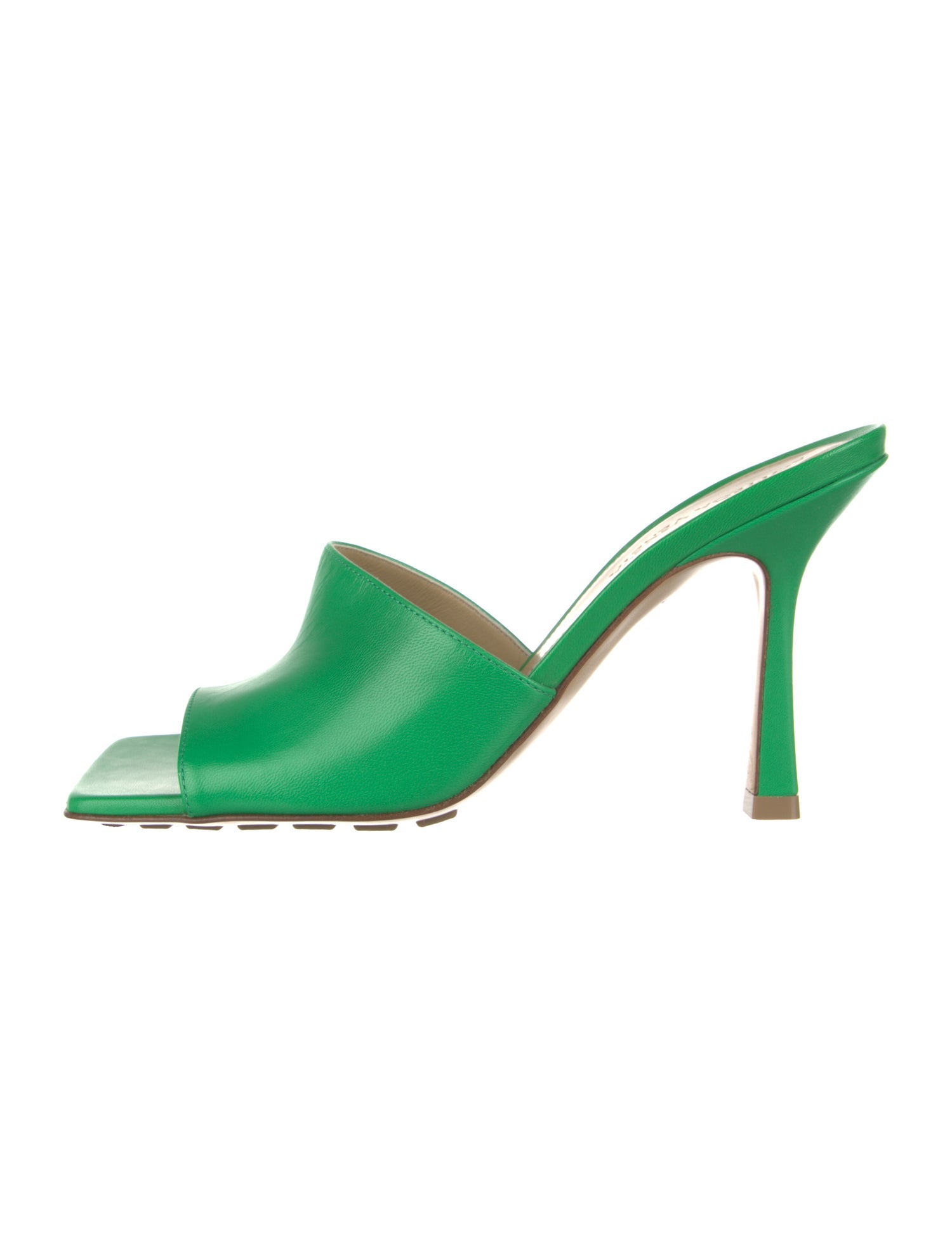 Bottega Veneta Leather Slides