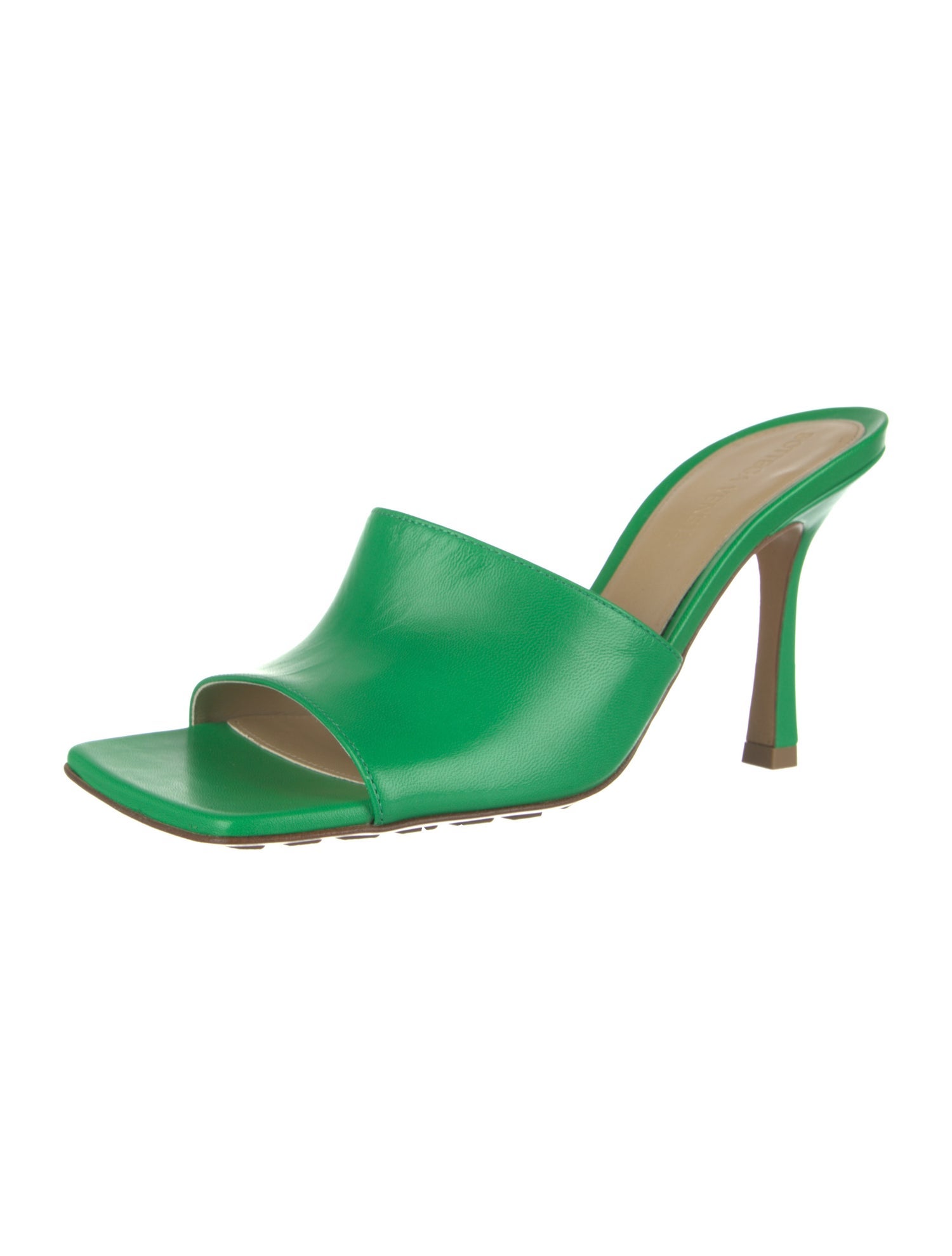 Bottega Veneta Leather Slides