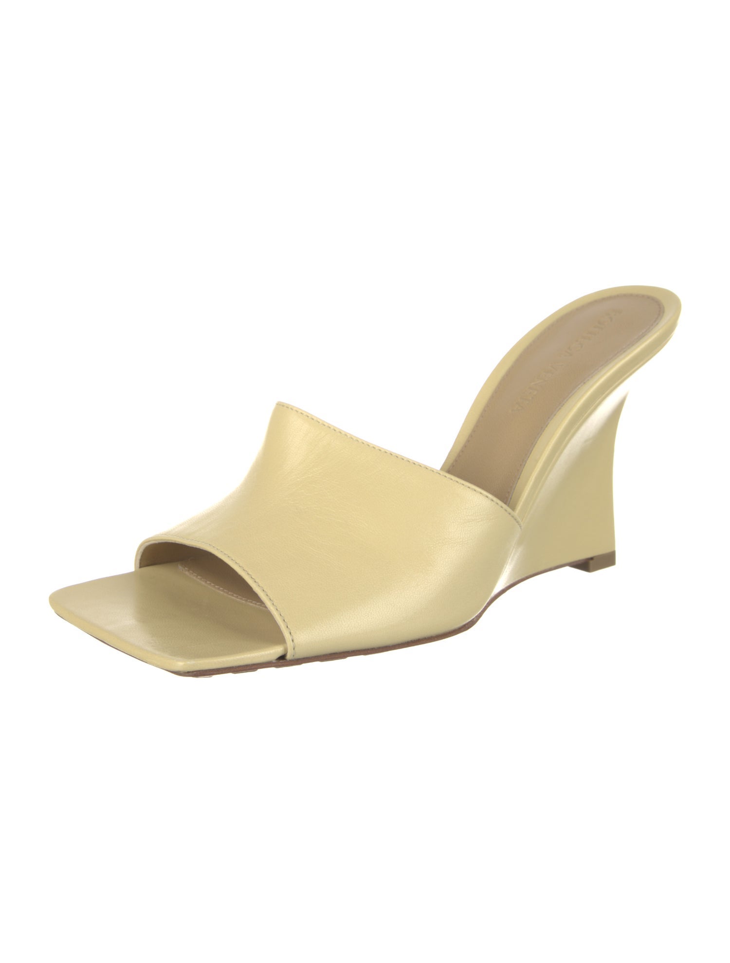 Bottega Veneta Leather Slides