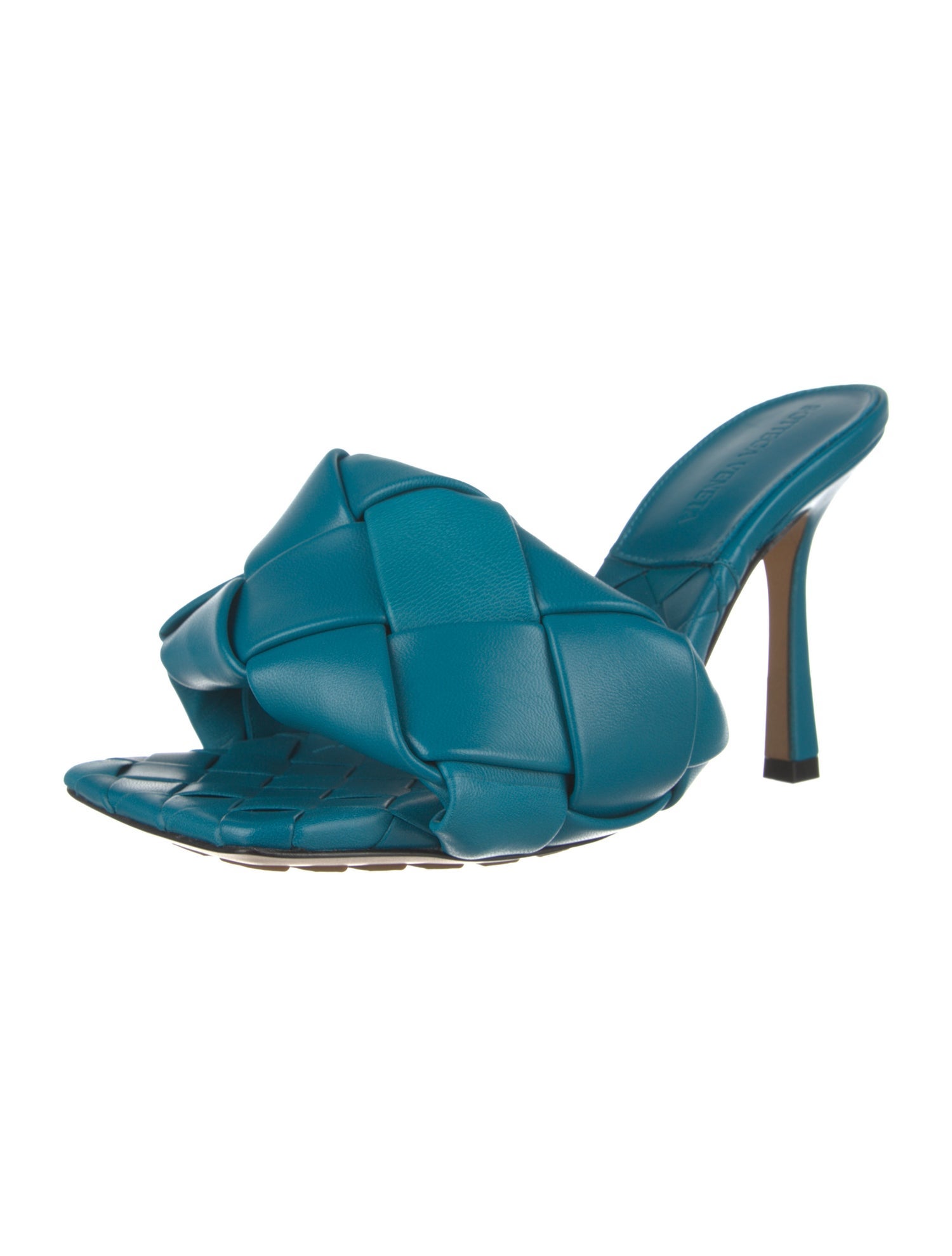 Bottega Veneta Leather Slides