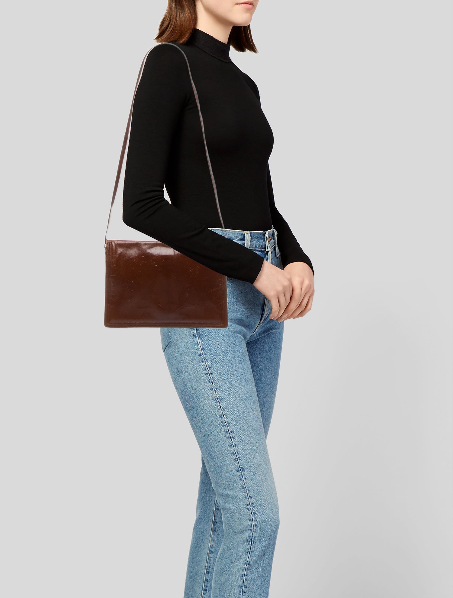 Bottega Veneta Leather Clutch Vintage