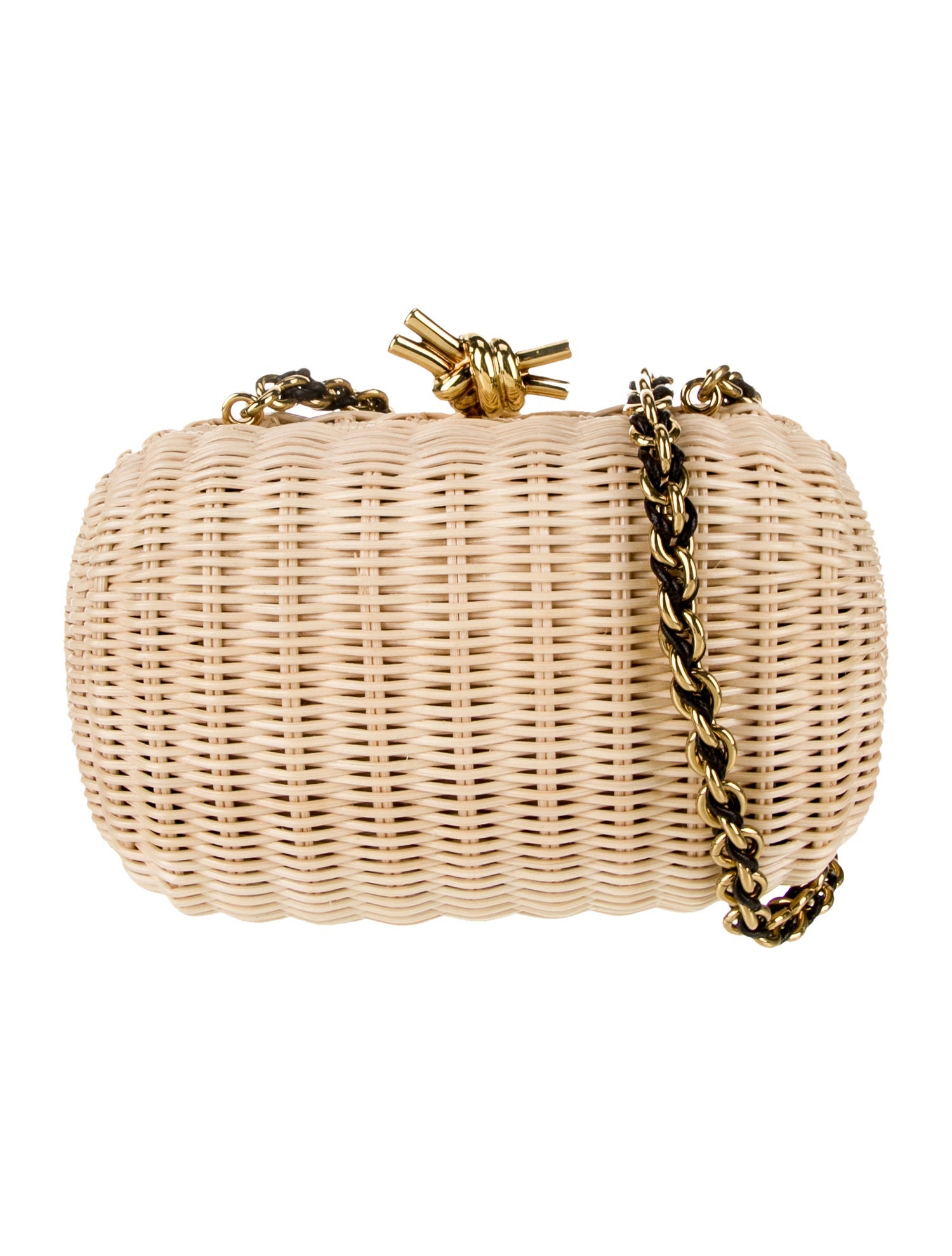 Bottega Veneta Wicker Minaudière
