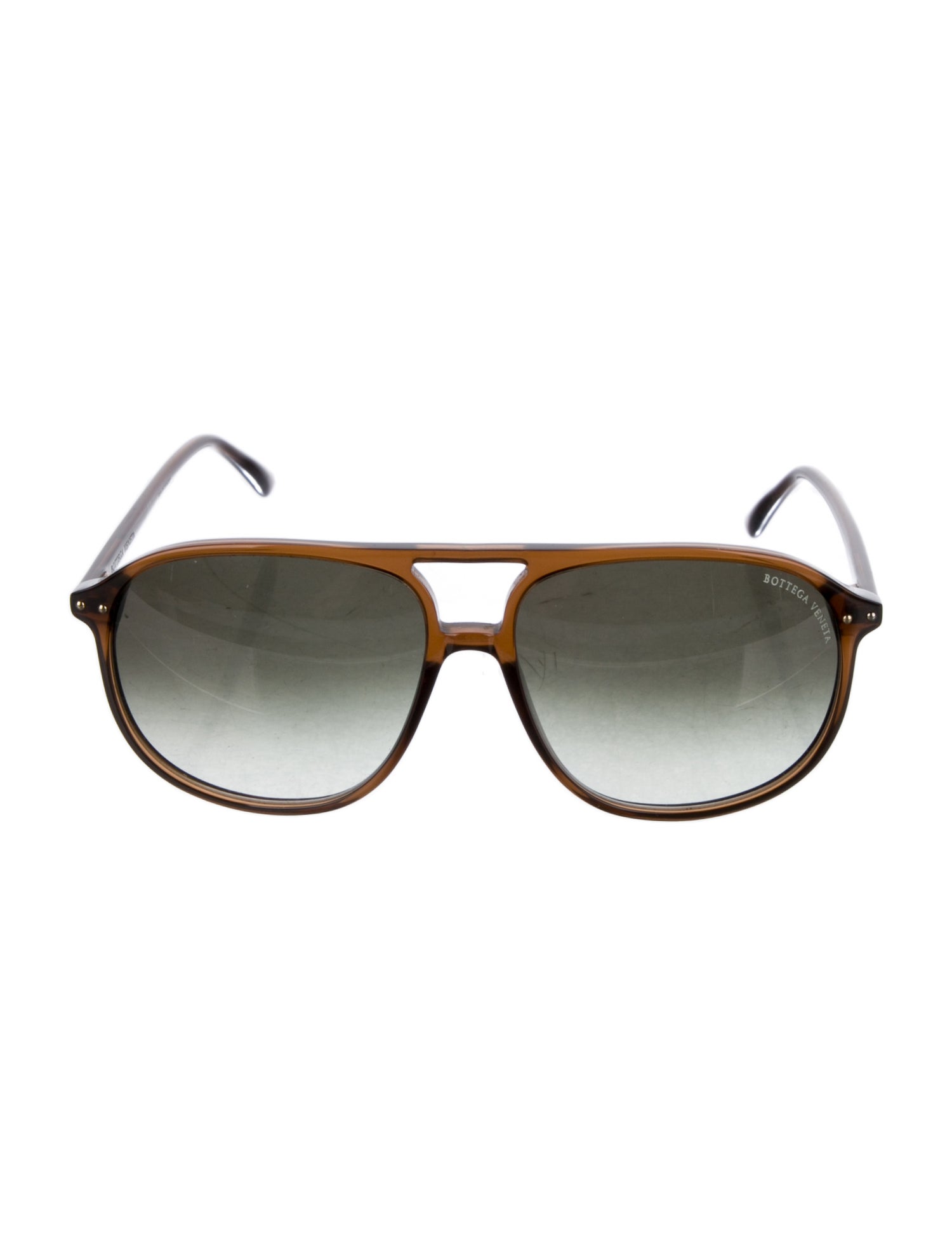 Bottega Veneta Aviator Gradient Sunglasses