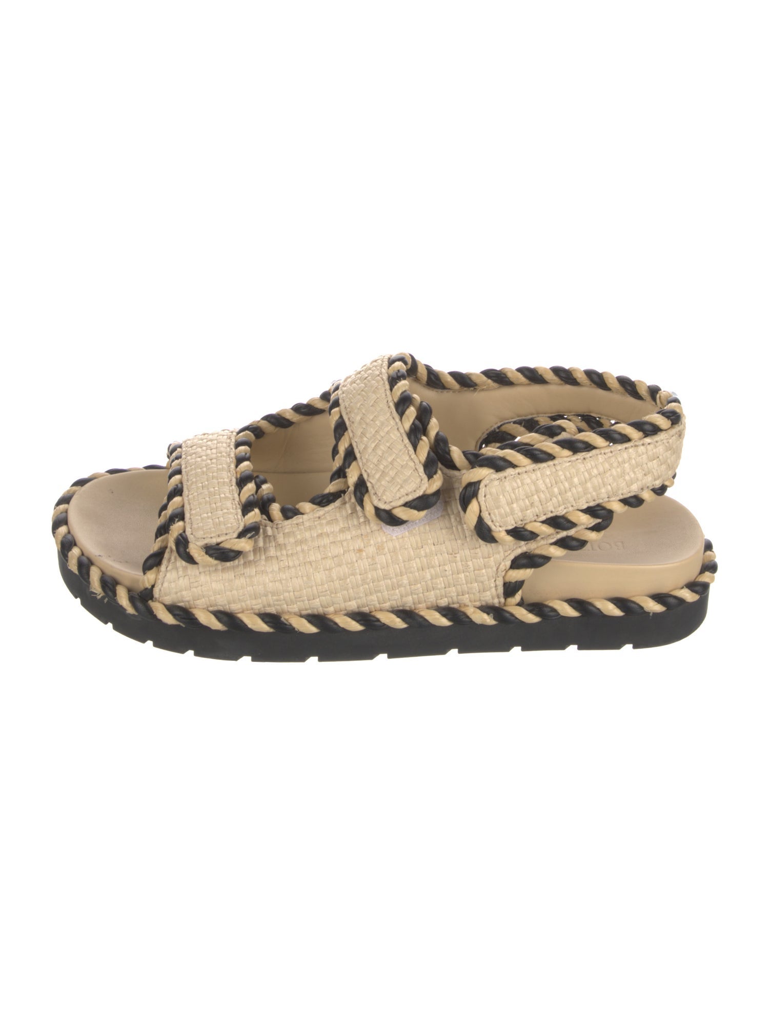 Bottega Veneta Raffia Sandals