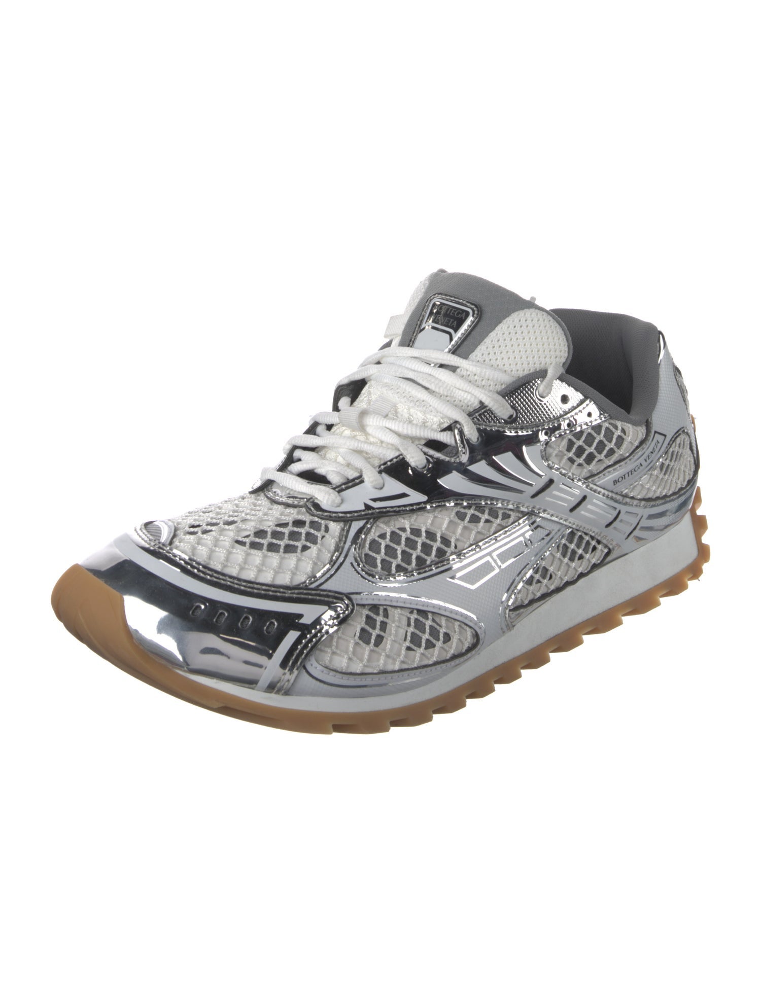 Bottega Veneta Mesh Printed Sneakers