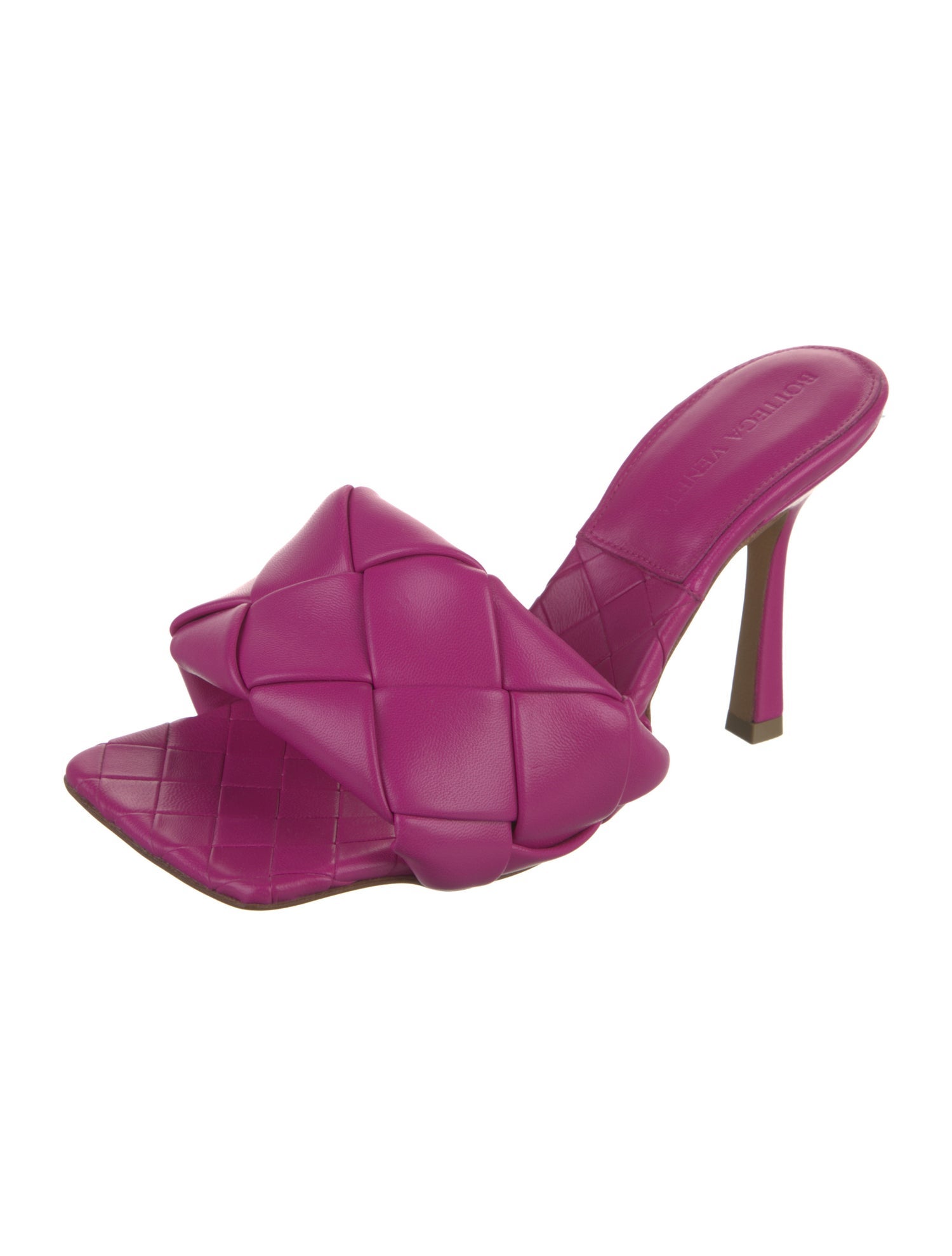 Bottega Veneta Leather Slides