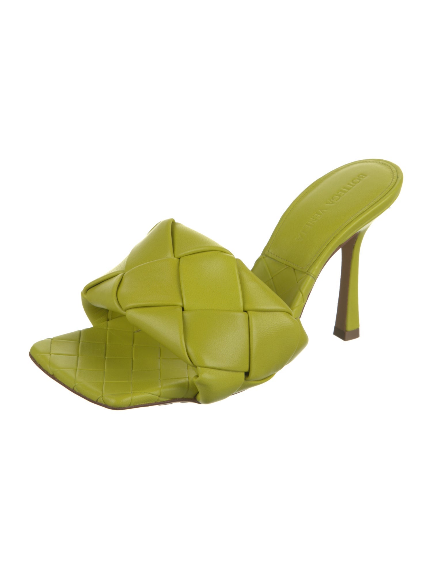 Bottega Veneta Leather Slides