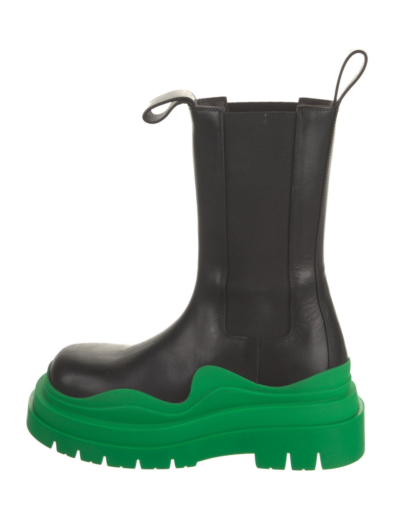 Bottega Veneta Leather Rain Boots