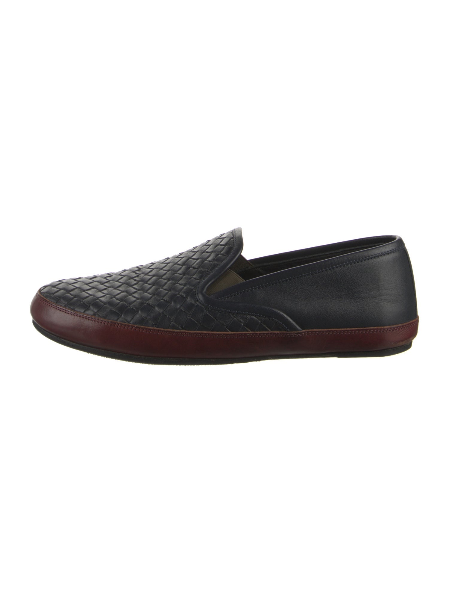 Bottega Veneta Intrecciato Weave Leather Loafers