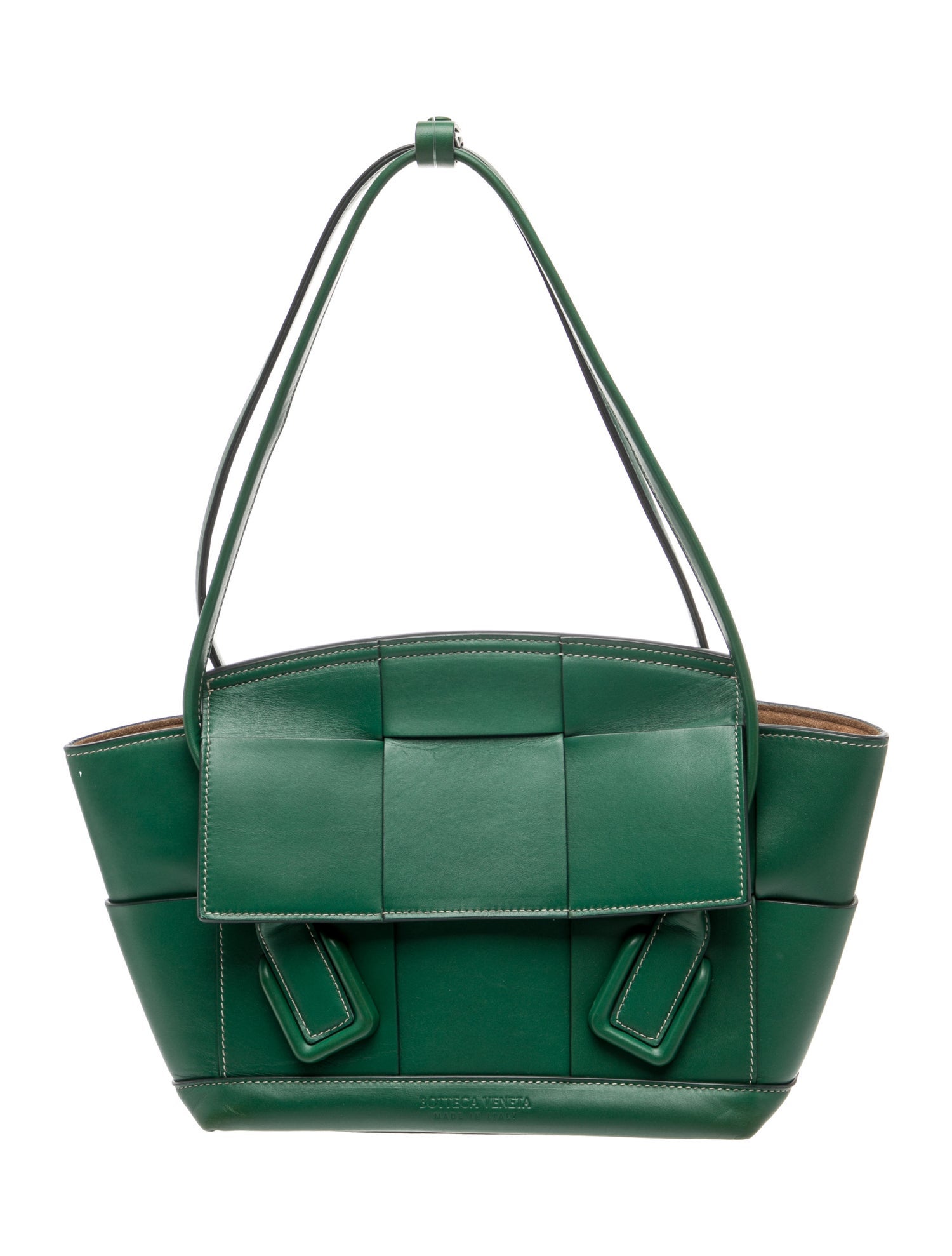 Chanel CC Suede Accordion Flap Bag - Brown Shoulder Bags, Handbags