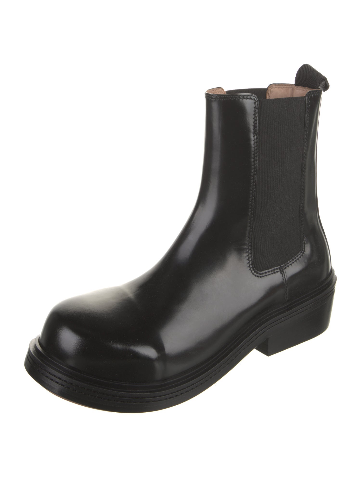 Bottega Veneta Leather Chelsea Boots