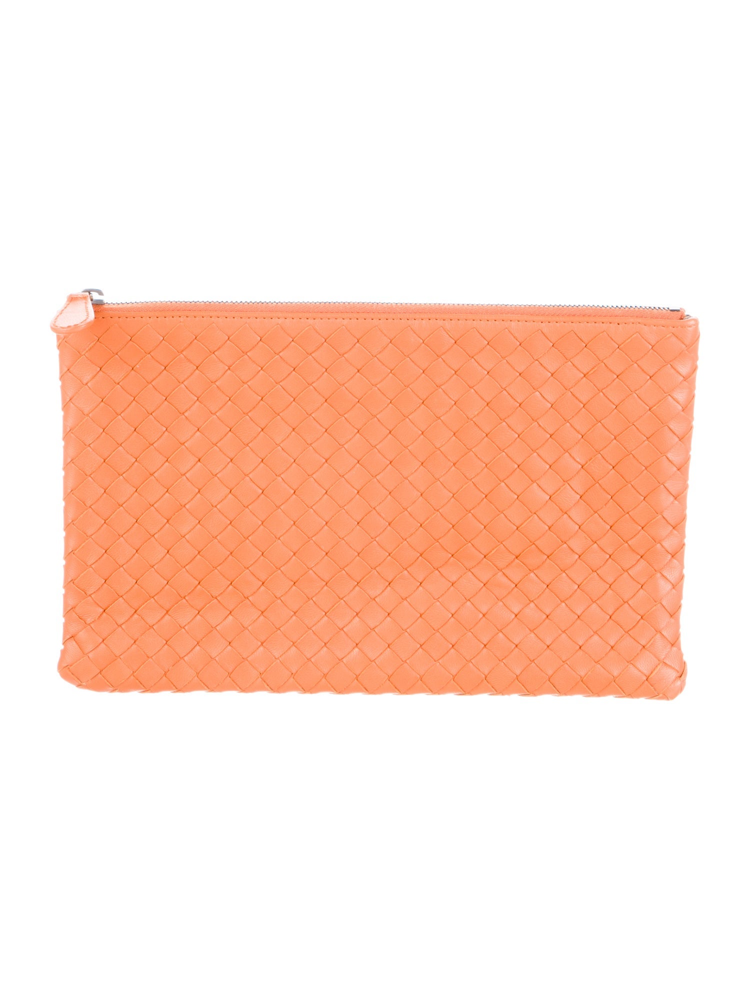 Bottega Veneta Leather Weaved Cosmetic Bag