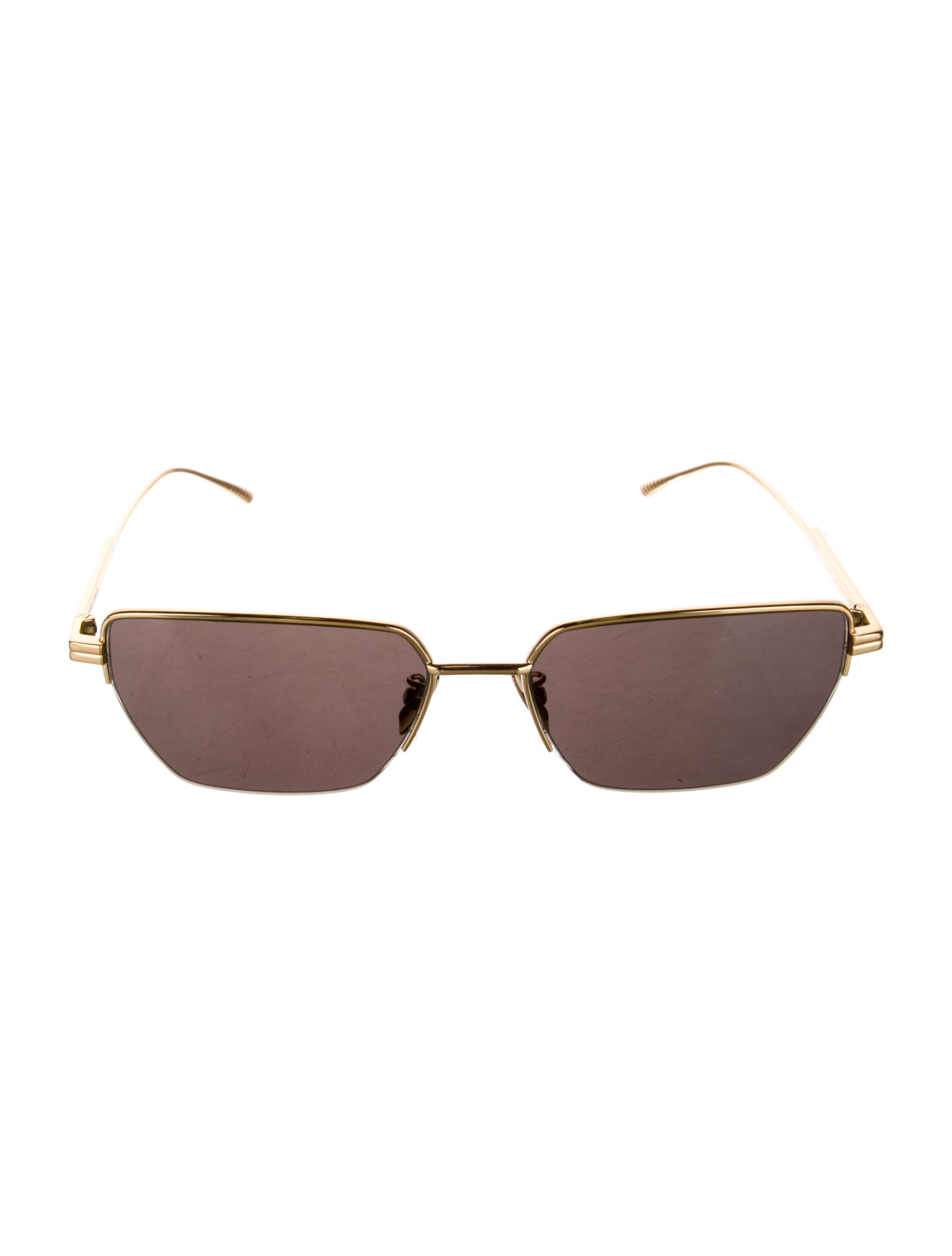 Bottega Veneta Square Tinted Sunglasses